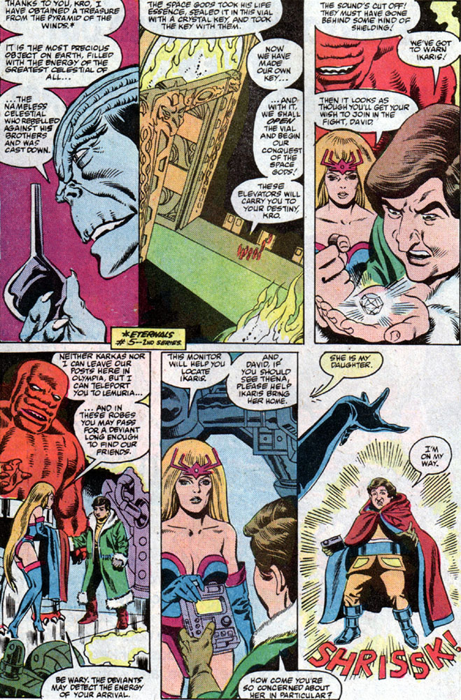Read online Eternals (1985) comic -  Issue #11 - 7