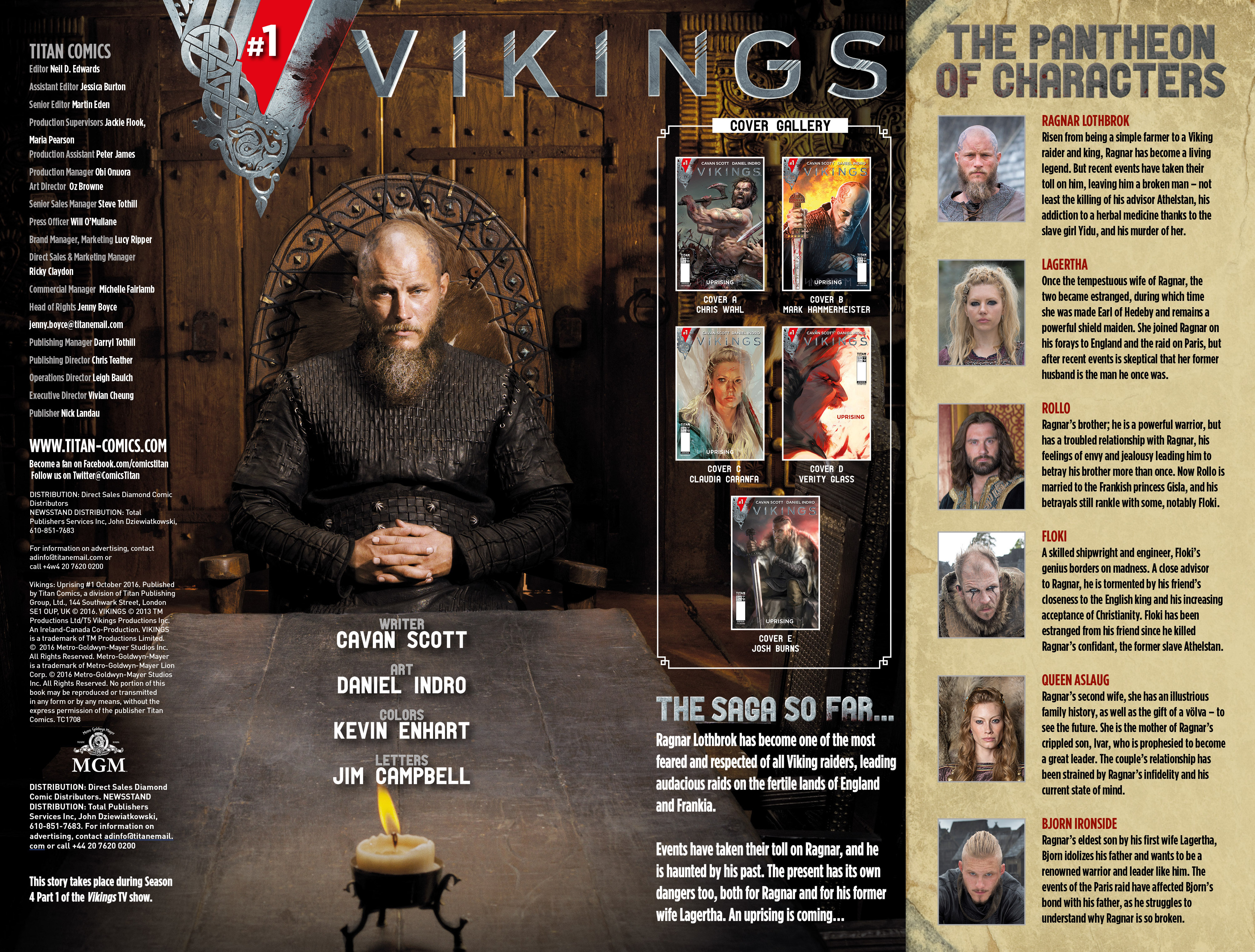Read online Vikings: Uprising comic -  Issue #1 - 6