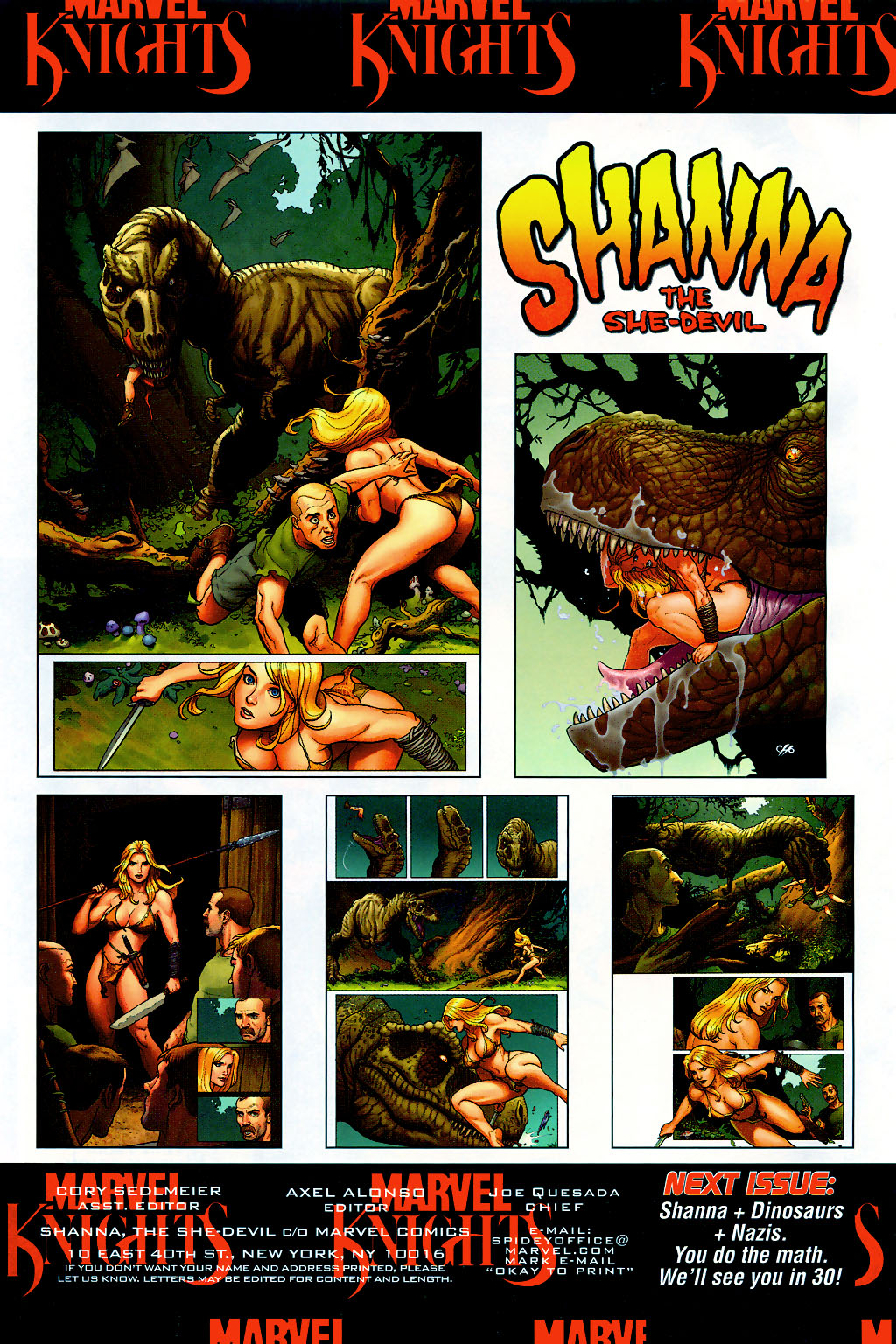 Read online Shanna, the She-Devil (2005) comic -  Issue #2 - 23