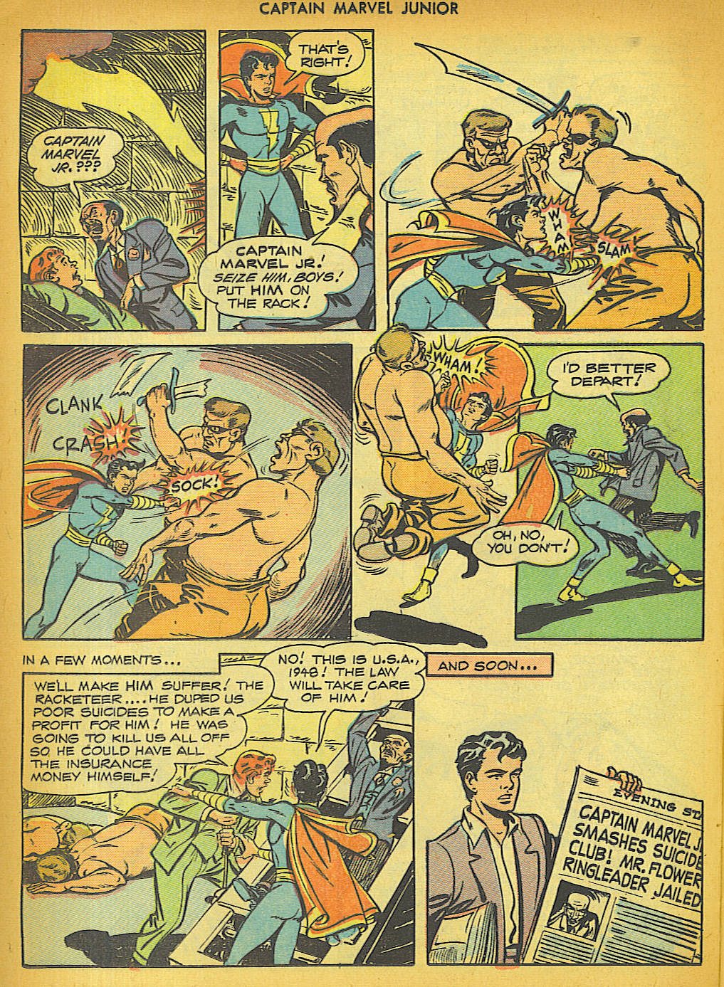 Read online Captain Marvel, Jr. comic -  Issue #60 - 20