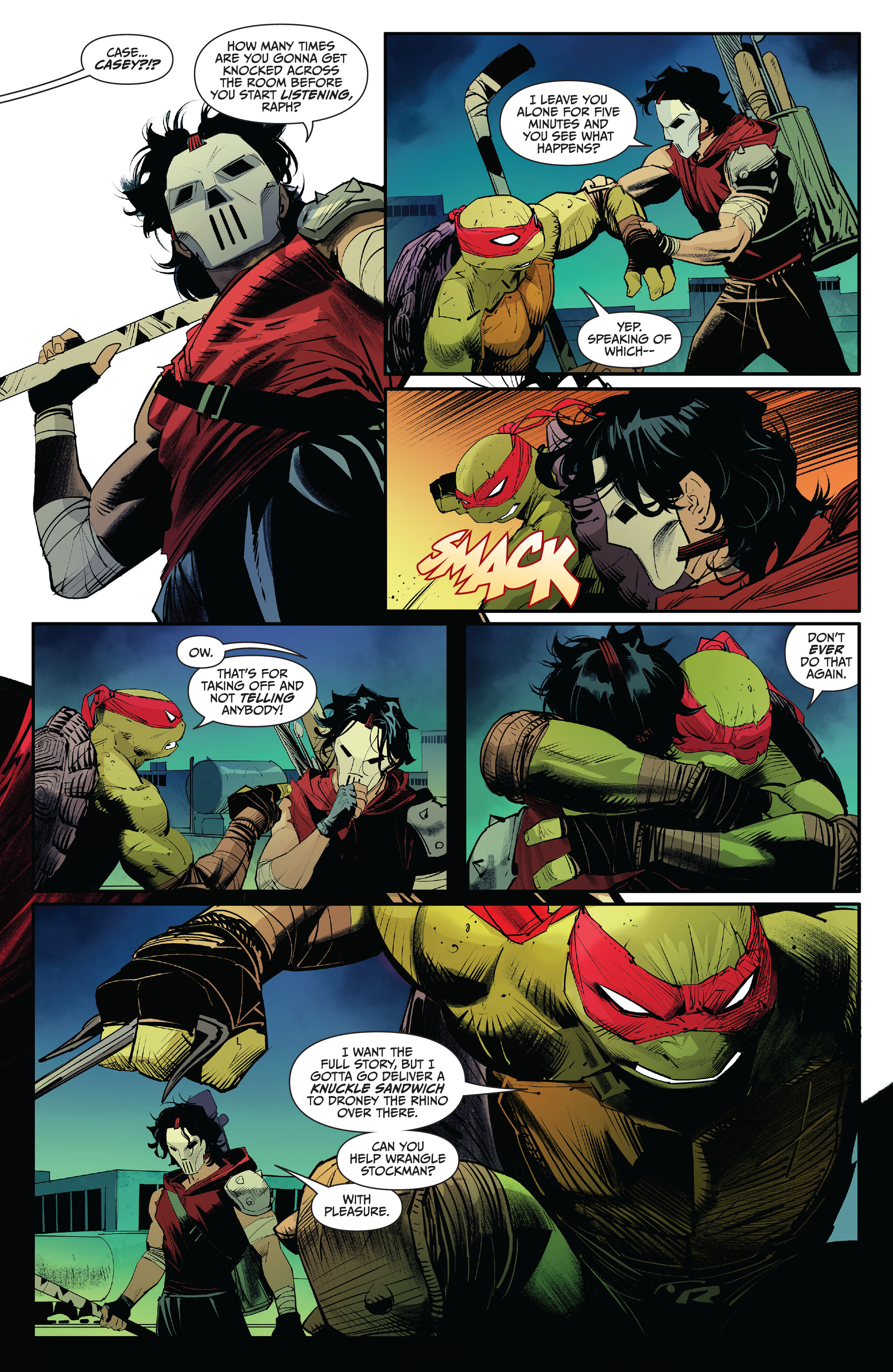 Read online Mighty Morphin Power Rangers/ Teenage Mutant Ninja Turtles II comic -  Issue #1 - 18