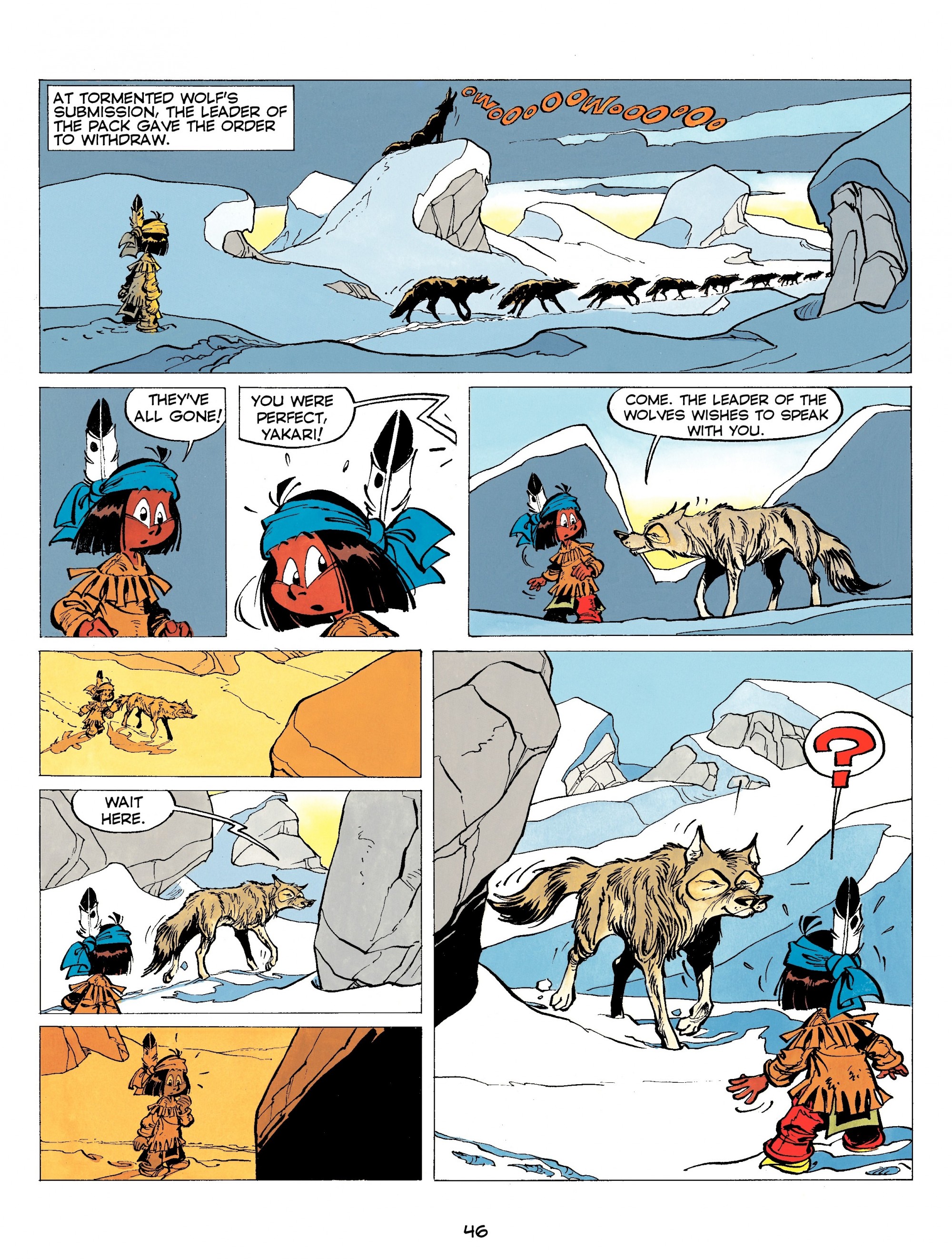Read online Yakari comic -  Issue #6 - 46