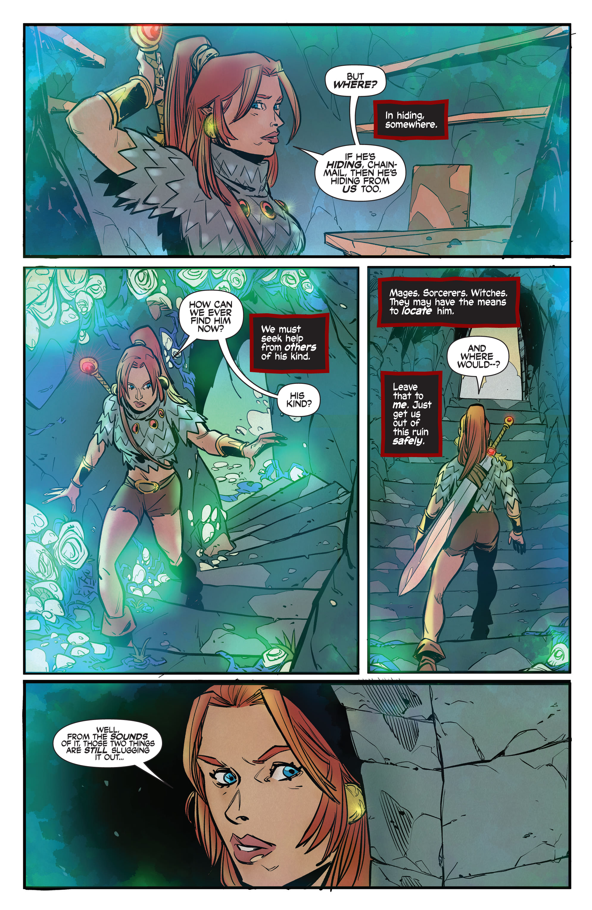 Read online Immortal Red Sonja comic -  Issue #3 - 23