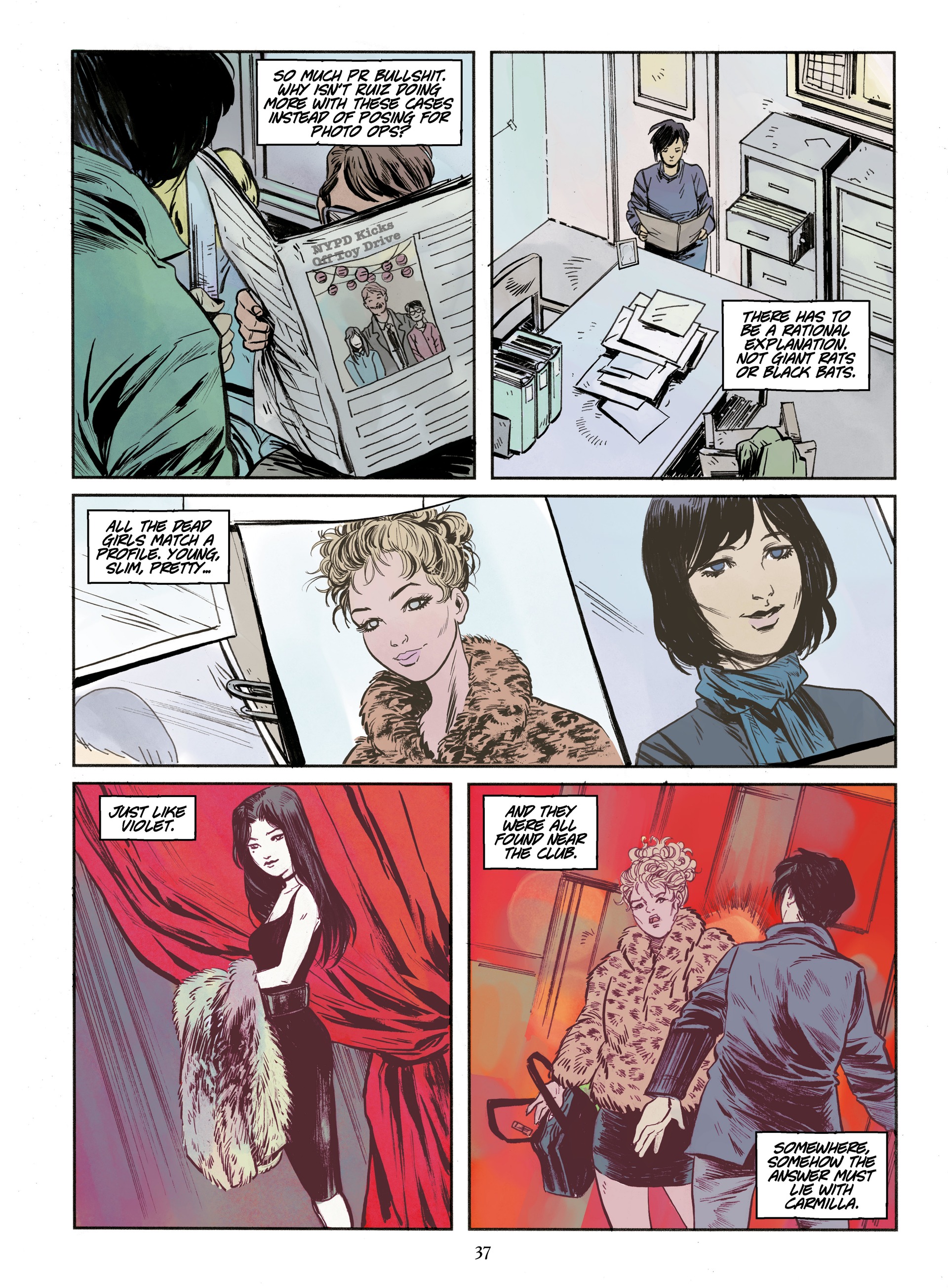 Read online Carmilla: The First Vampire comic -  Issue # TPB - 38