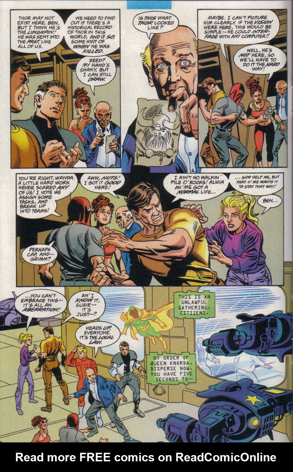 Read online Domination Factor: Avengers comic -  Issue #4 - 4