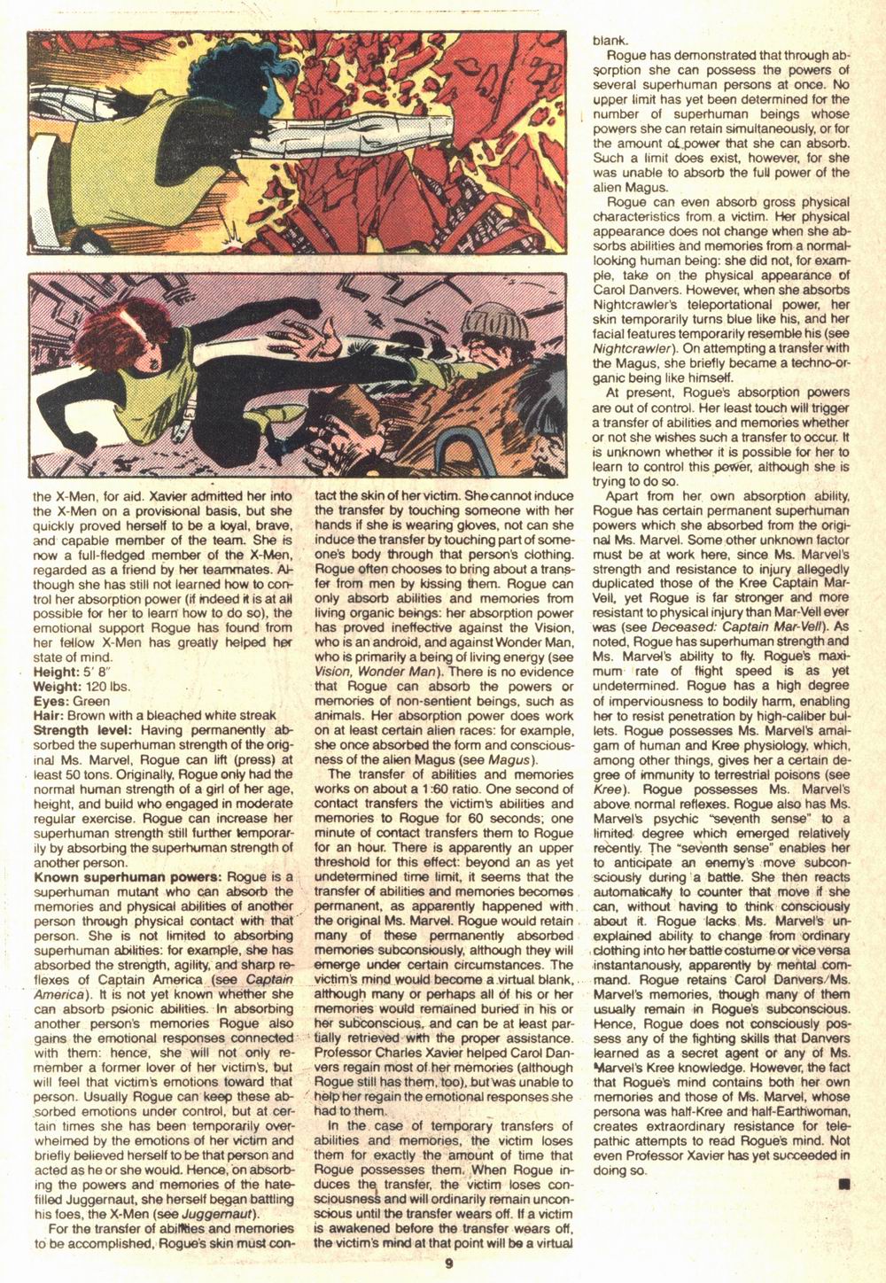 Read online The Official Handbook of the Marvel Universe Deluxe Edition comic -  Issue #11 - 11