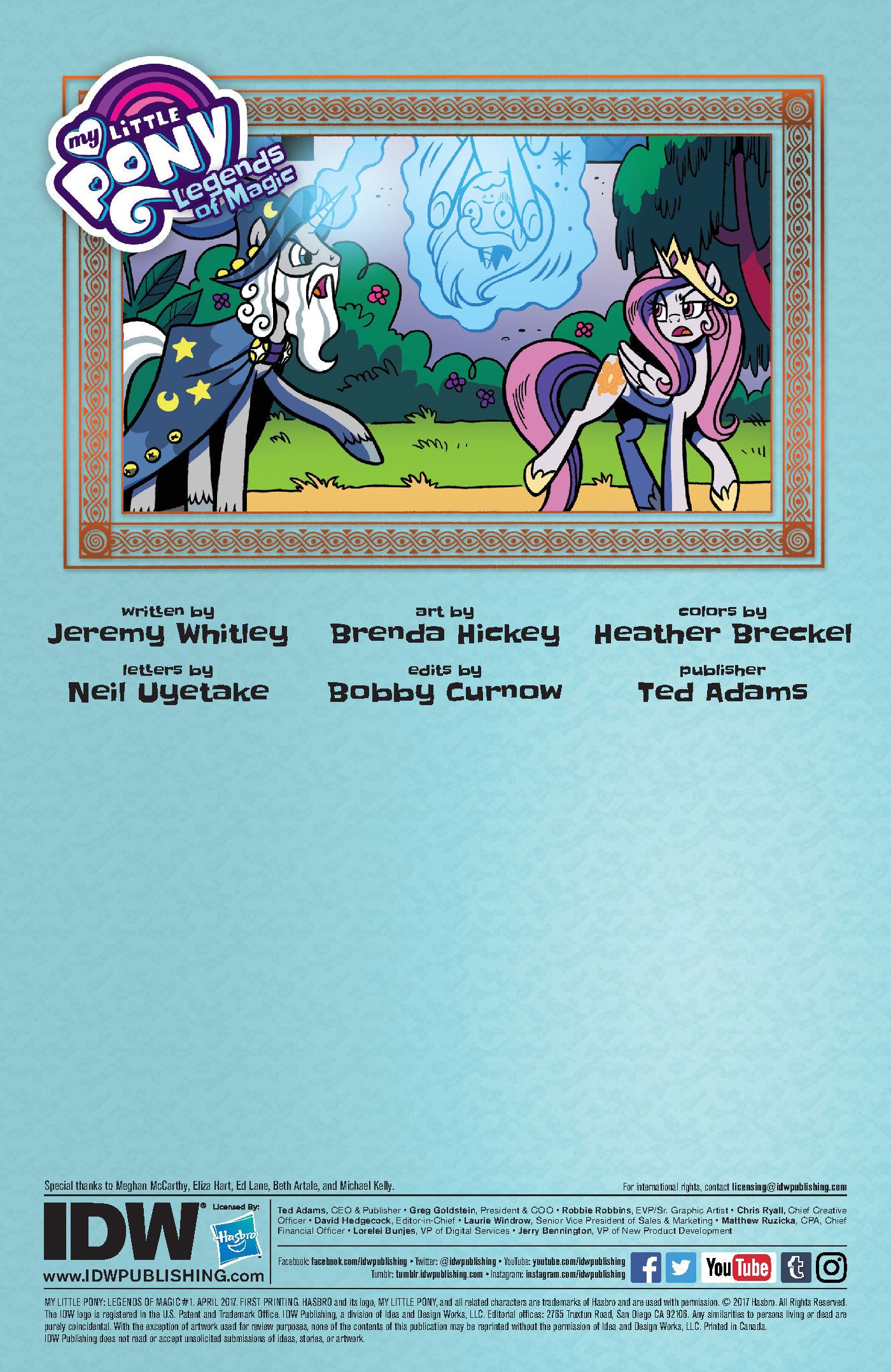 Read online My Little Pony: Legends of Magic comic -  Issue #1 - 2