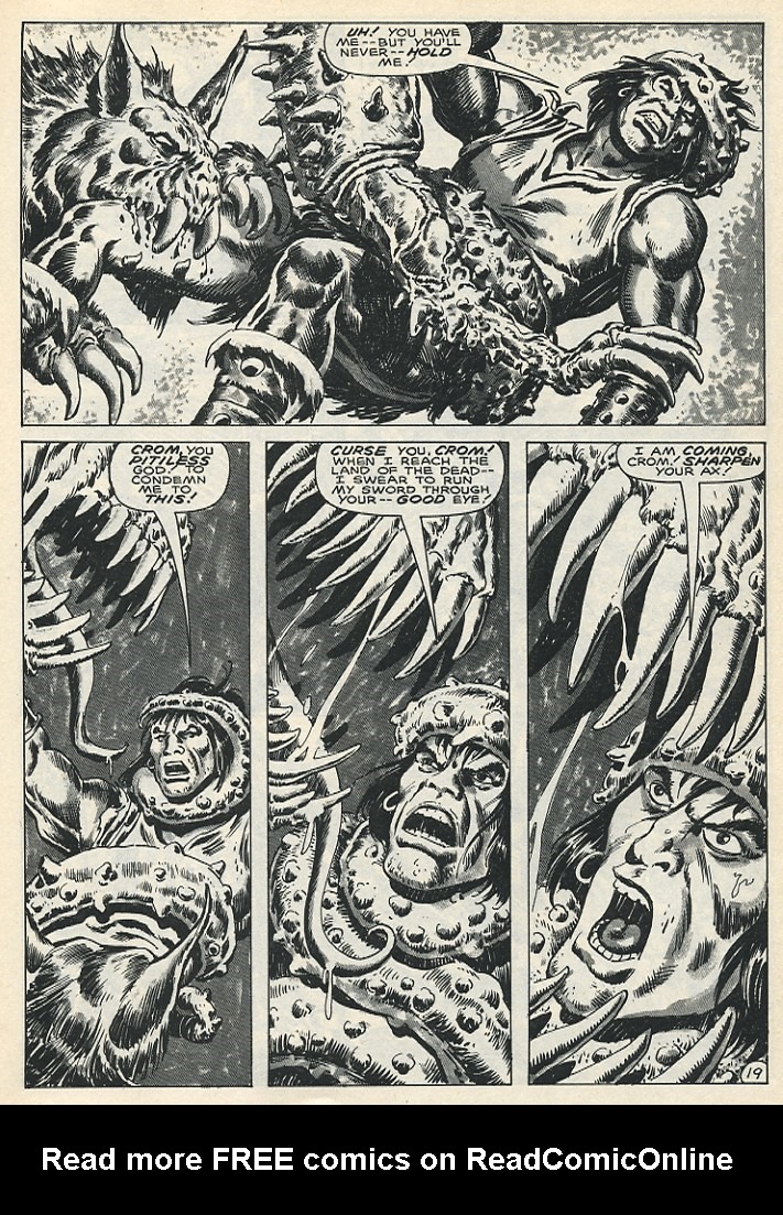 Read online The Savage Sword Of Conan comic -  Issue #140 - 25