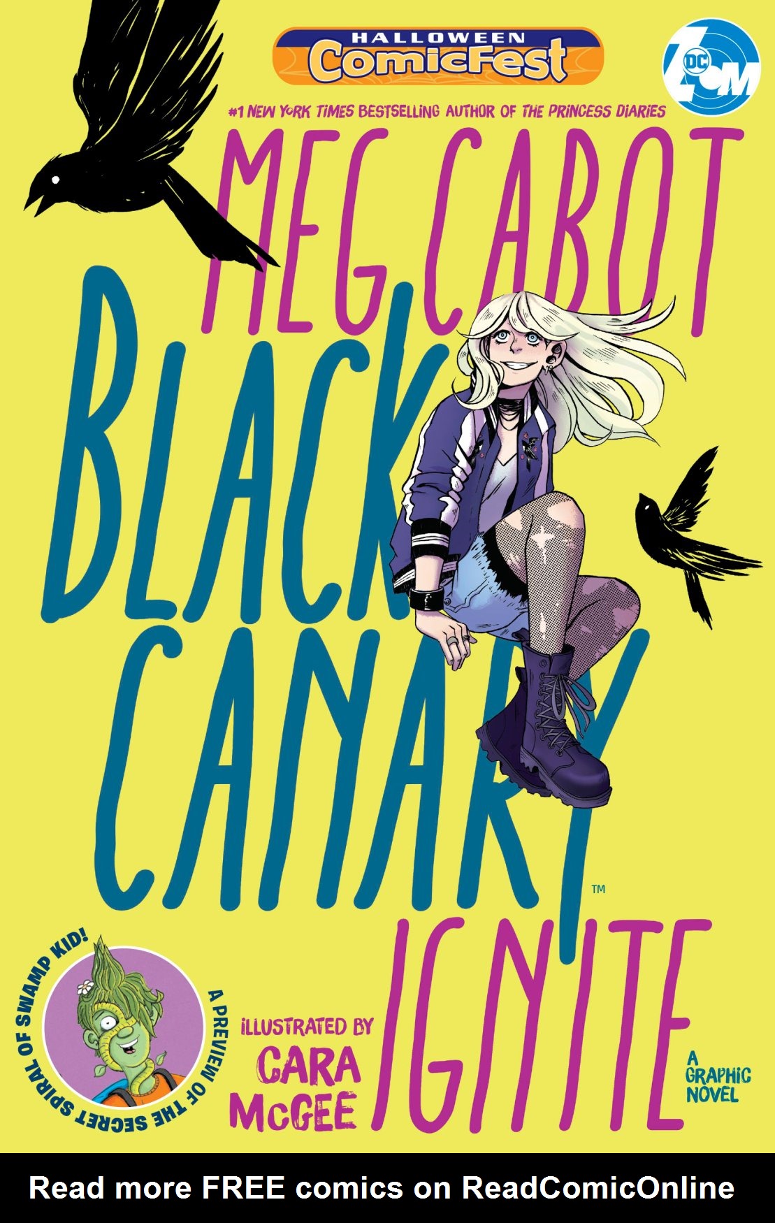 Read online The Secret Spiral of Swamp Kid/Black Canary: Ignite (Halloween ComicFest Special Edition) comic -  Issue # Full - 17