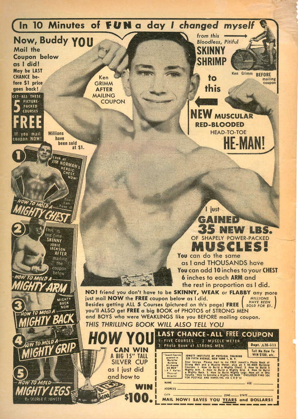 Read online Adventures Into The Unknown comic -  Issue #68 - 35