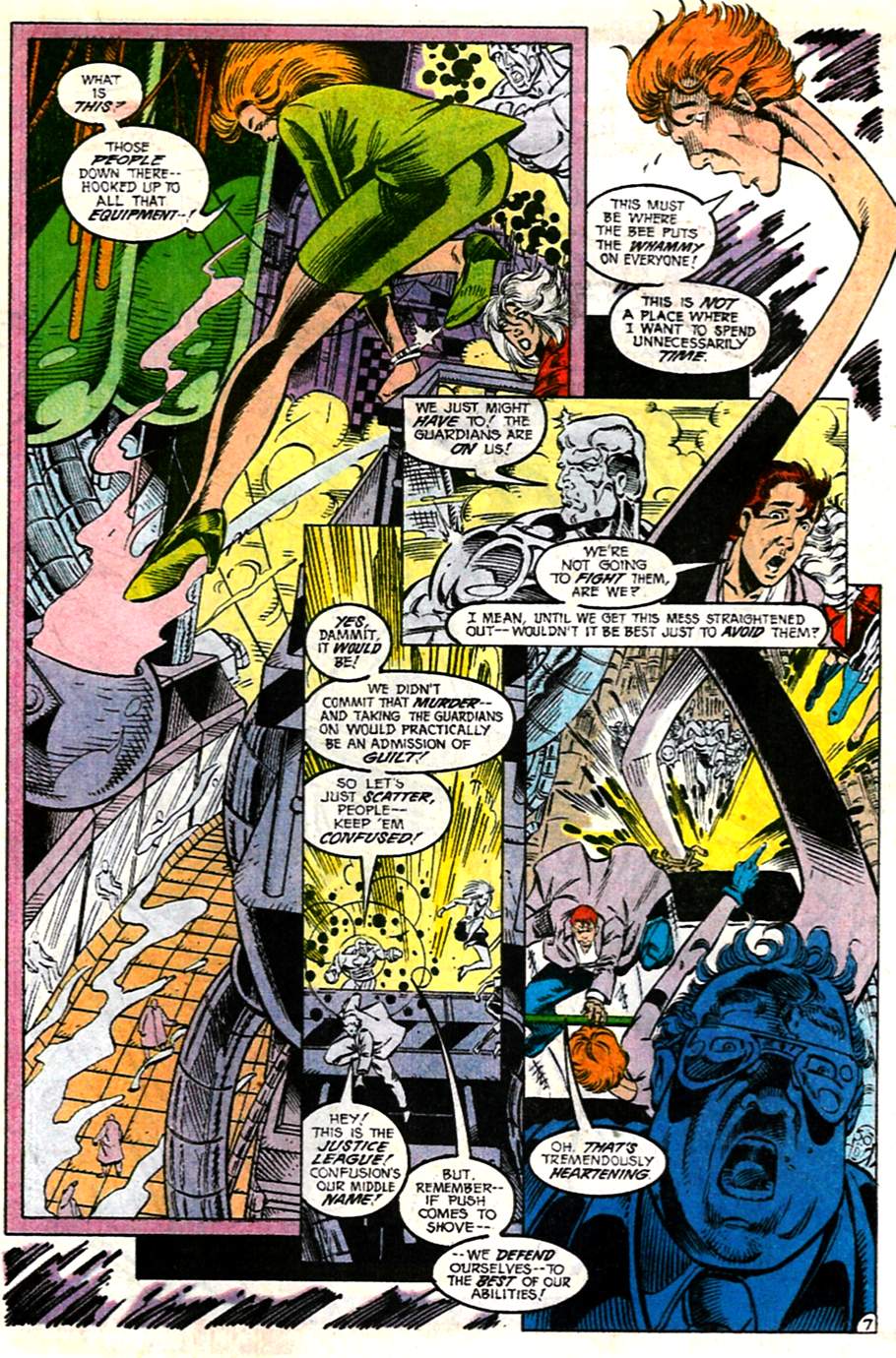 Read online Justice League America comic -  Issue #55 - 9