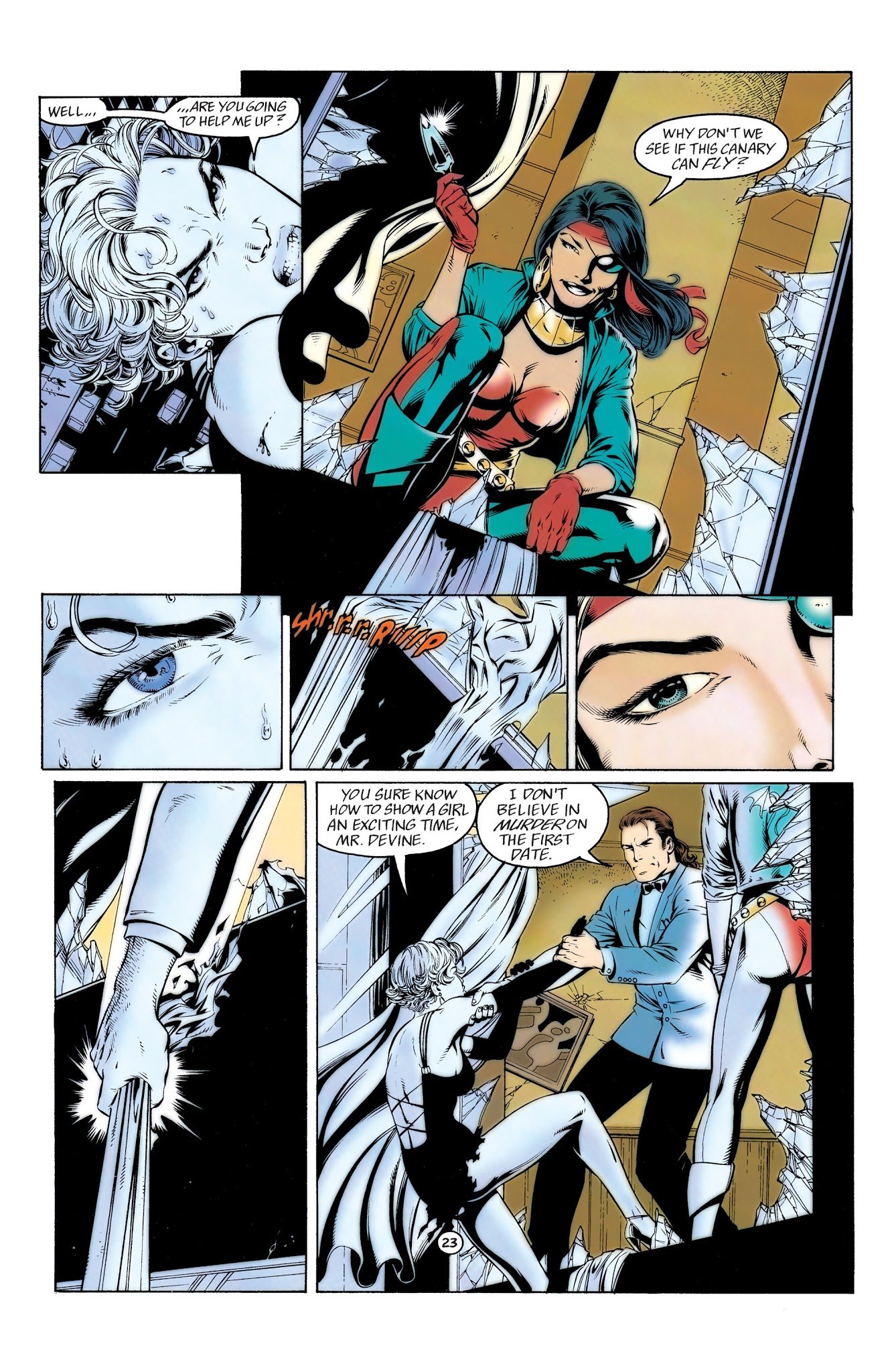 Read online Black Canary/Oracle: Birds of Prey comic -  Issue # Full - 23