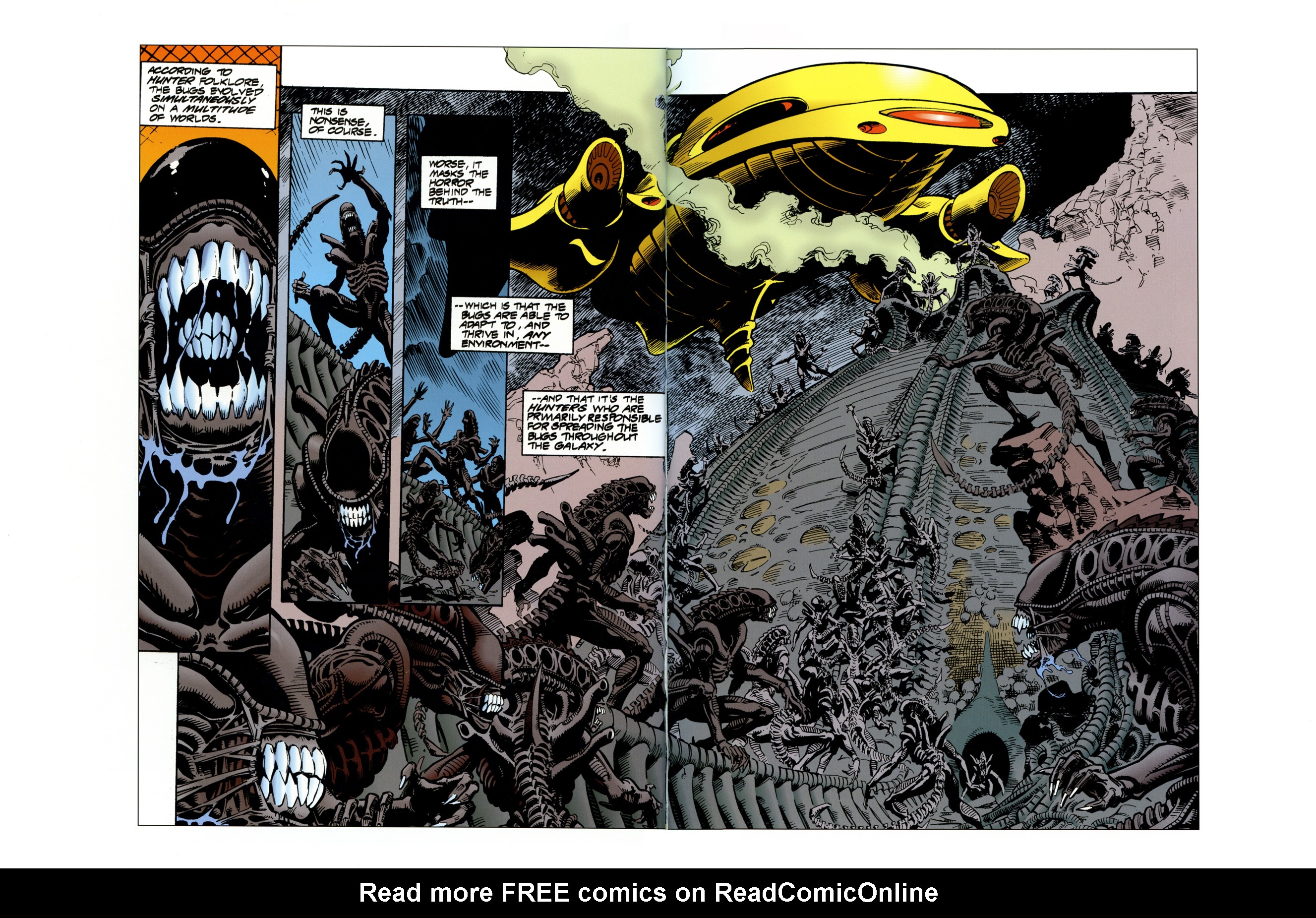 Read online Aliens/Predator: Panel to Panel comic -  Issue # TPB (Part 2) - 24
