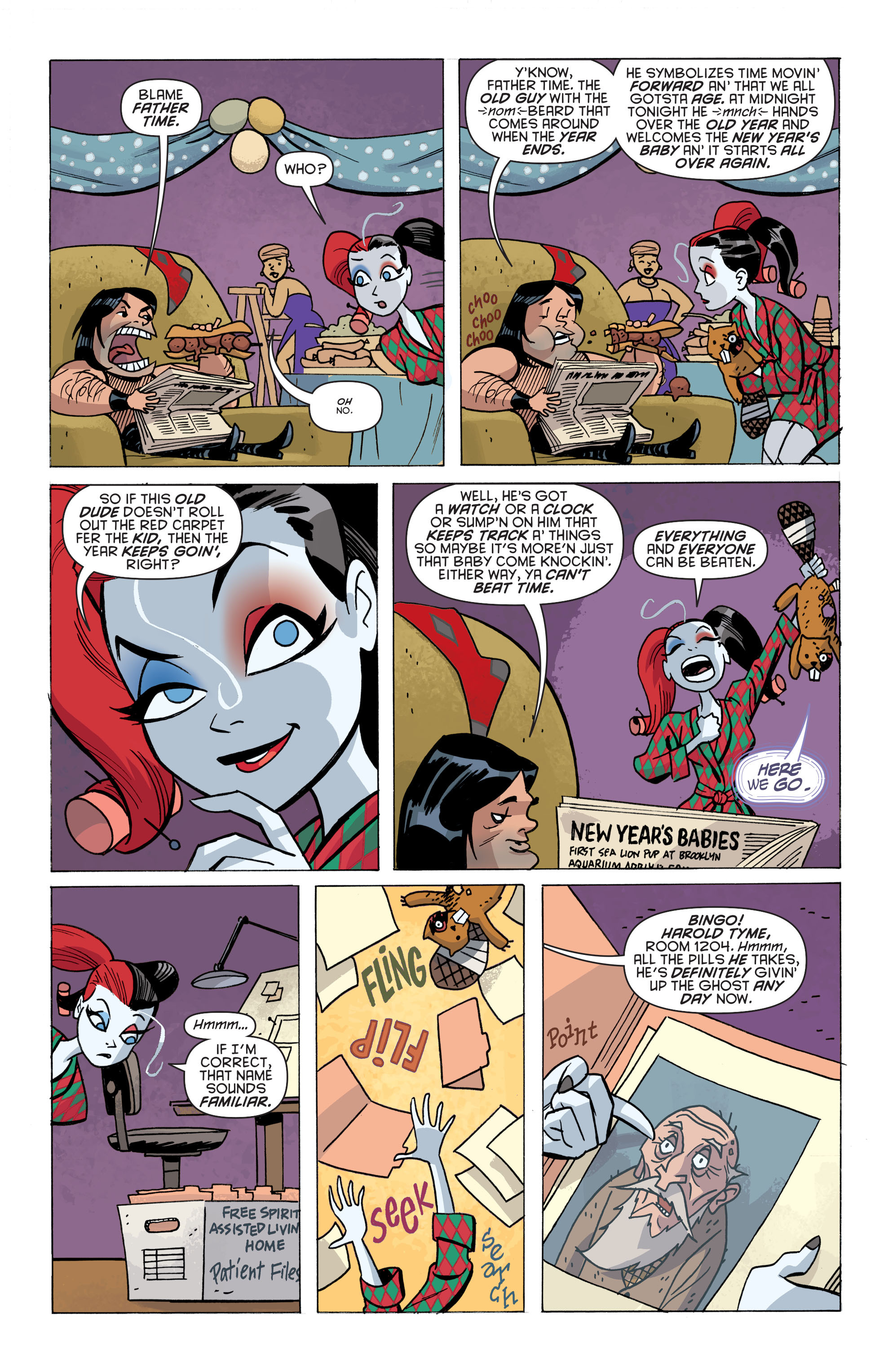 Read online Harley Quinn Holiday Special comic -  Issue # Full - 32