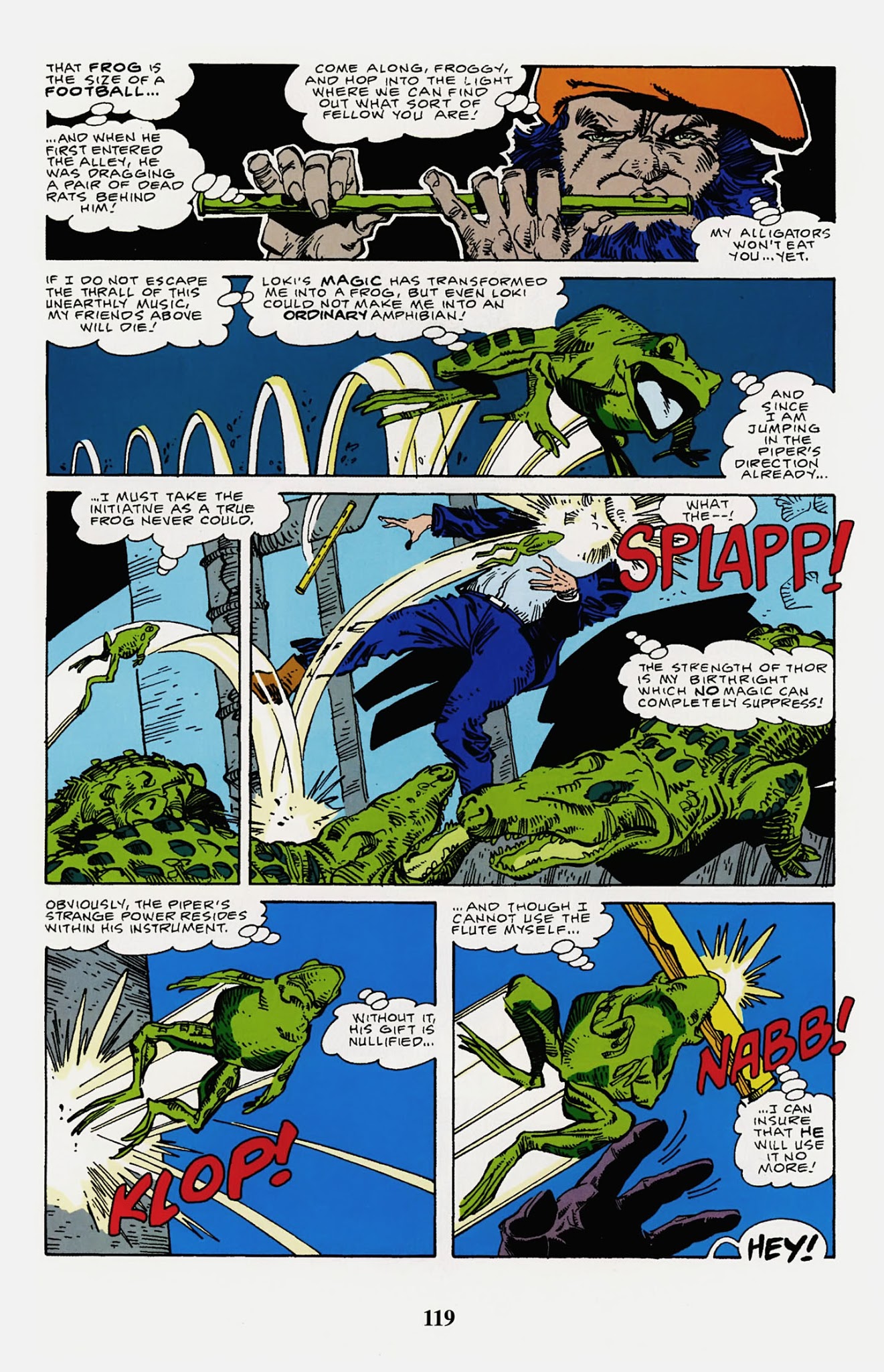 Read online Thor Visionaries: Walter Simonson comic -  Issue # TPB 3 - 121