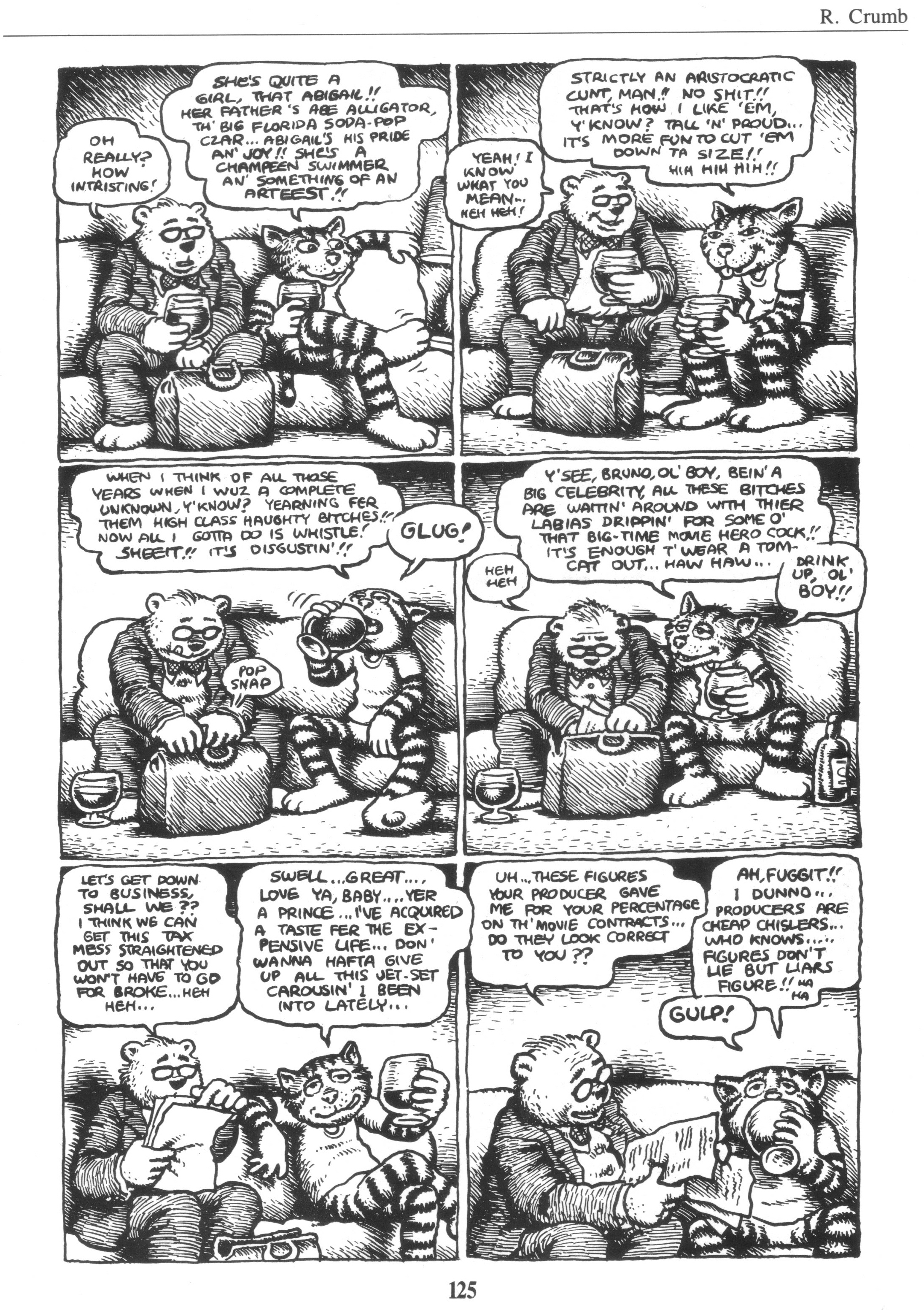 Read online The Complete Crumb Comics comic -  Issue # TPB 8 - 133