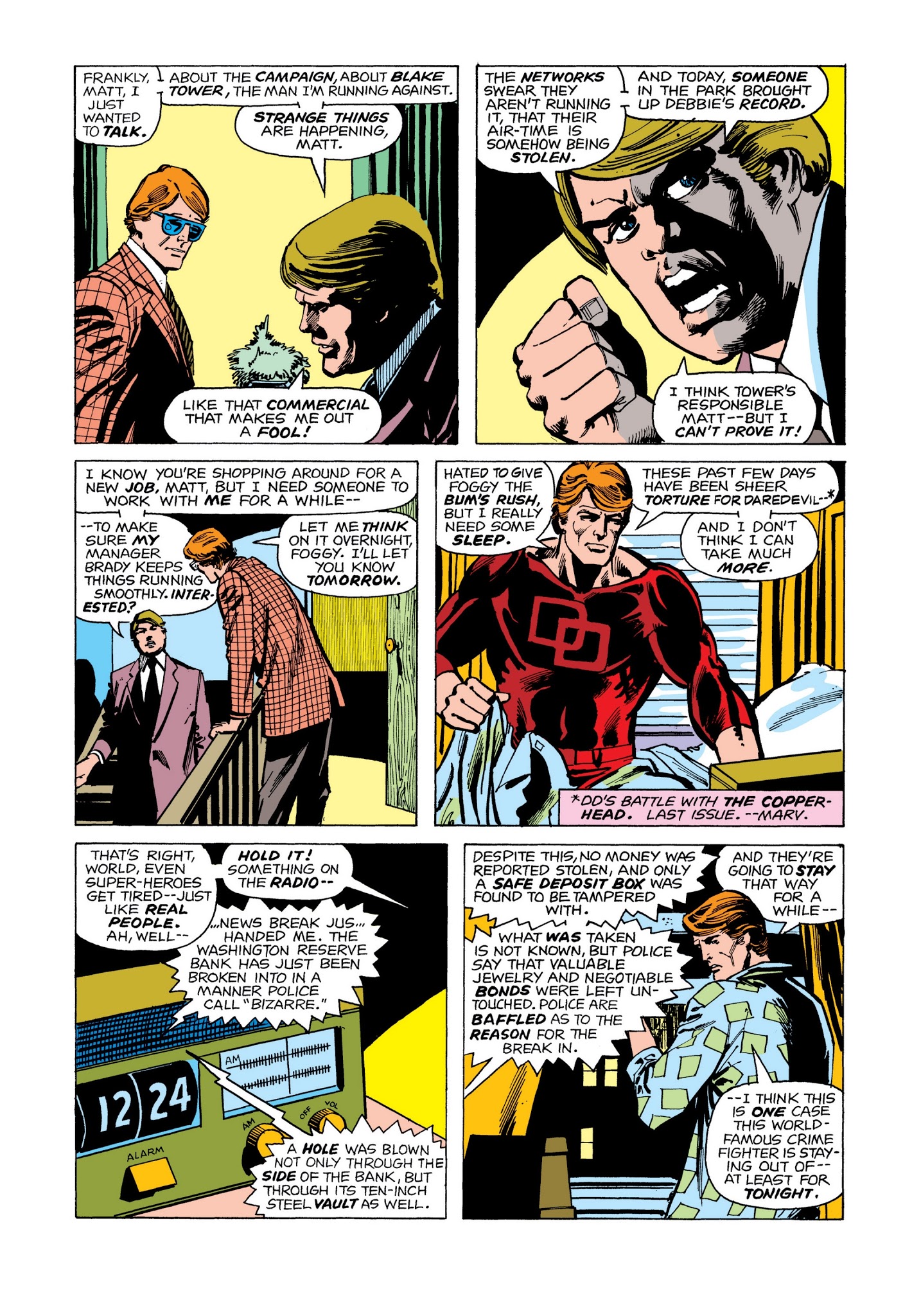 Read online Marvel Masterworks: Daredevil comic -  Issue # TPB 12 (Part 2) - 33