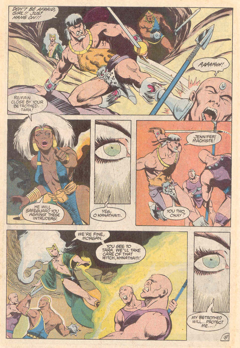 Read online Warlord (1976) comic -  Issue #126 - 18