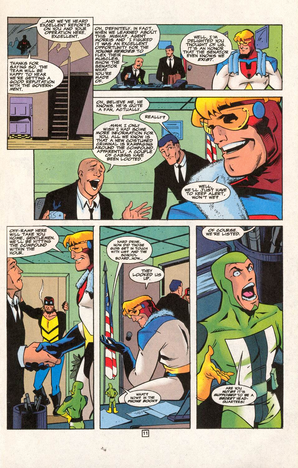 Read online Young Heroes in Love comic -  Issue #8 - 13