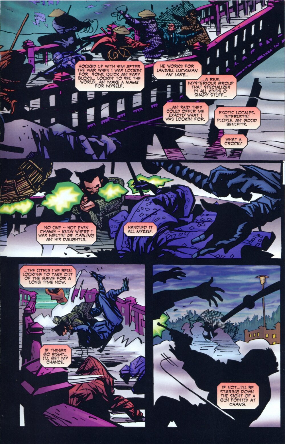 Read online Logan: Path of the Warlord comic -  Issue # Full - 5
