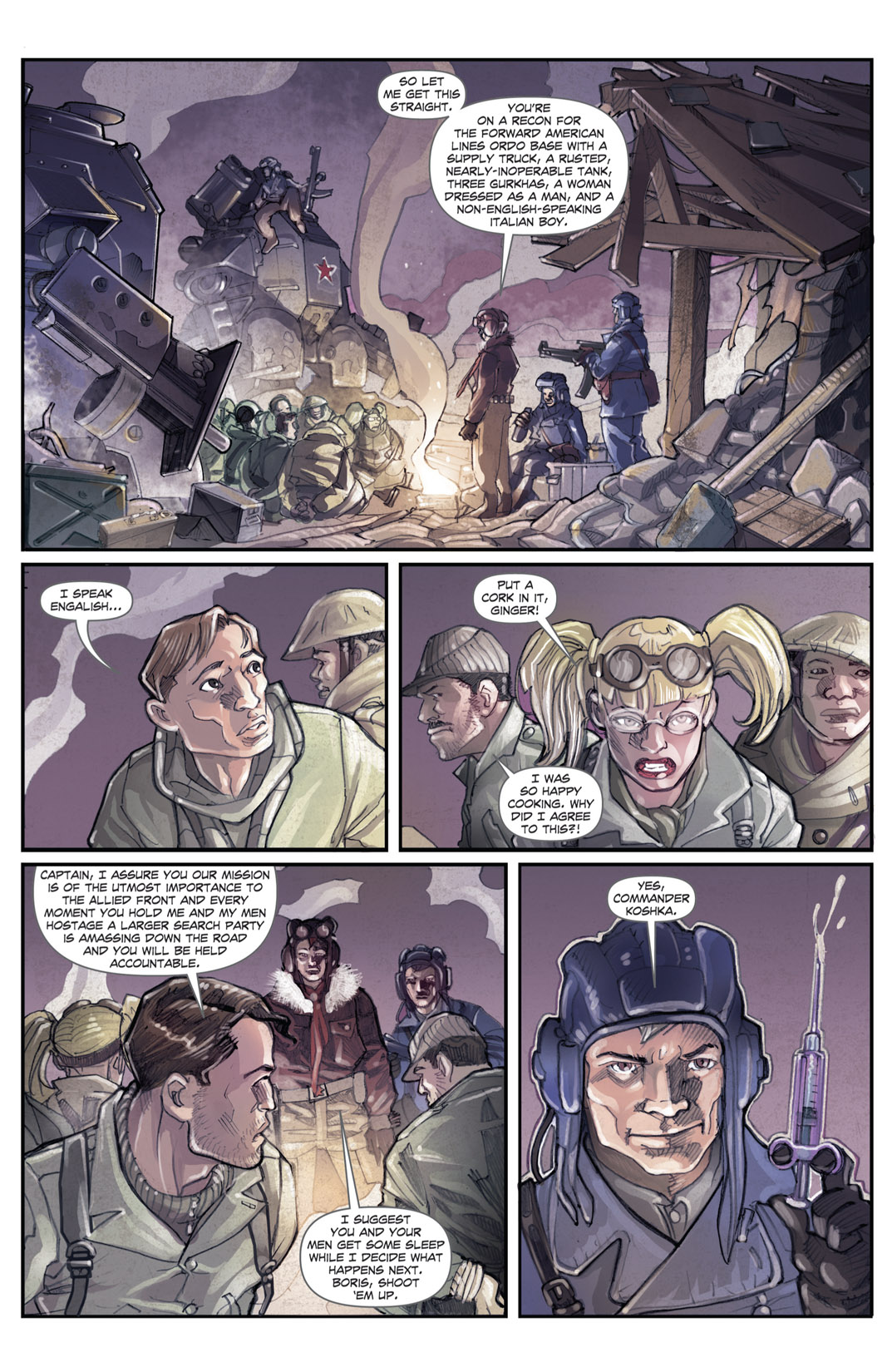 Read online Dust Wars comic -  Issue #3 - 9