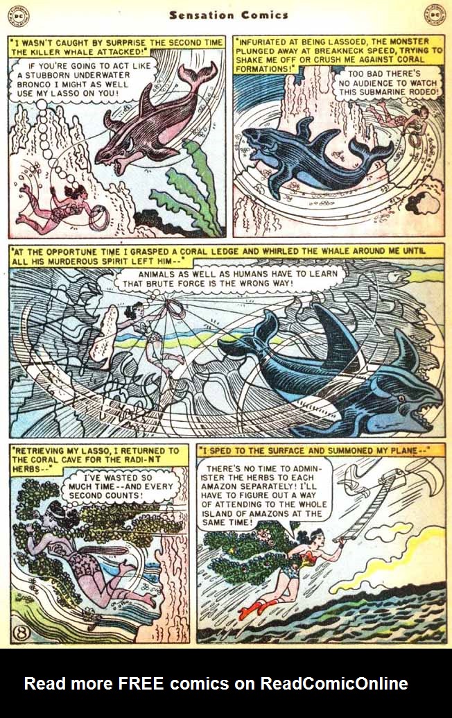 Read online Sensation (Mystery) Comics comic -  Issue #92 - 10
