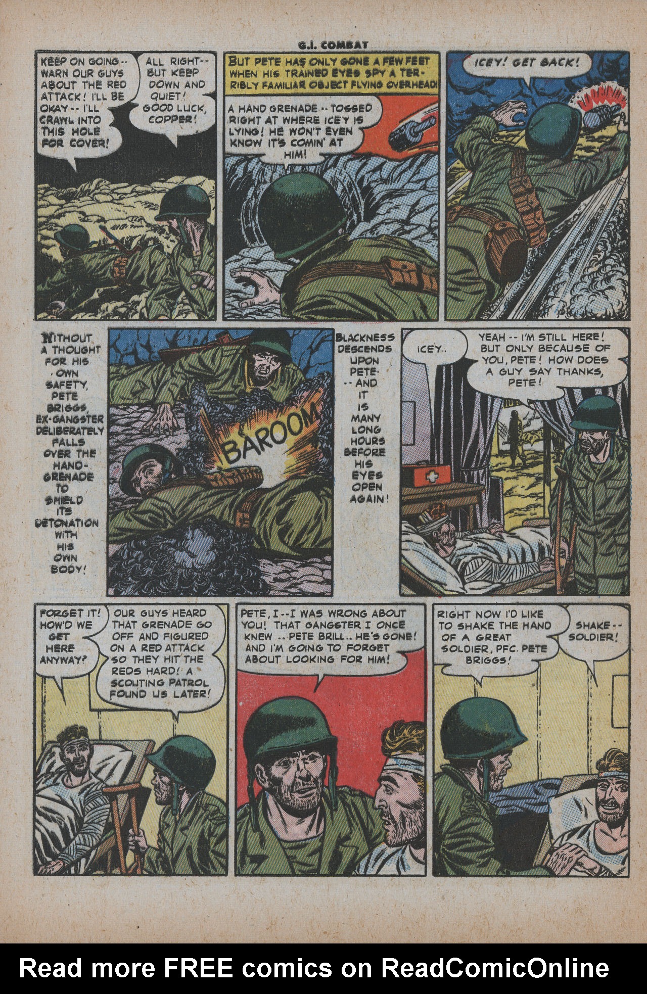Read online G.I. Combat (1952) comic -  Issue #12 - 32