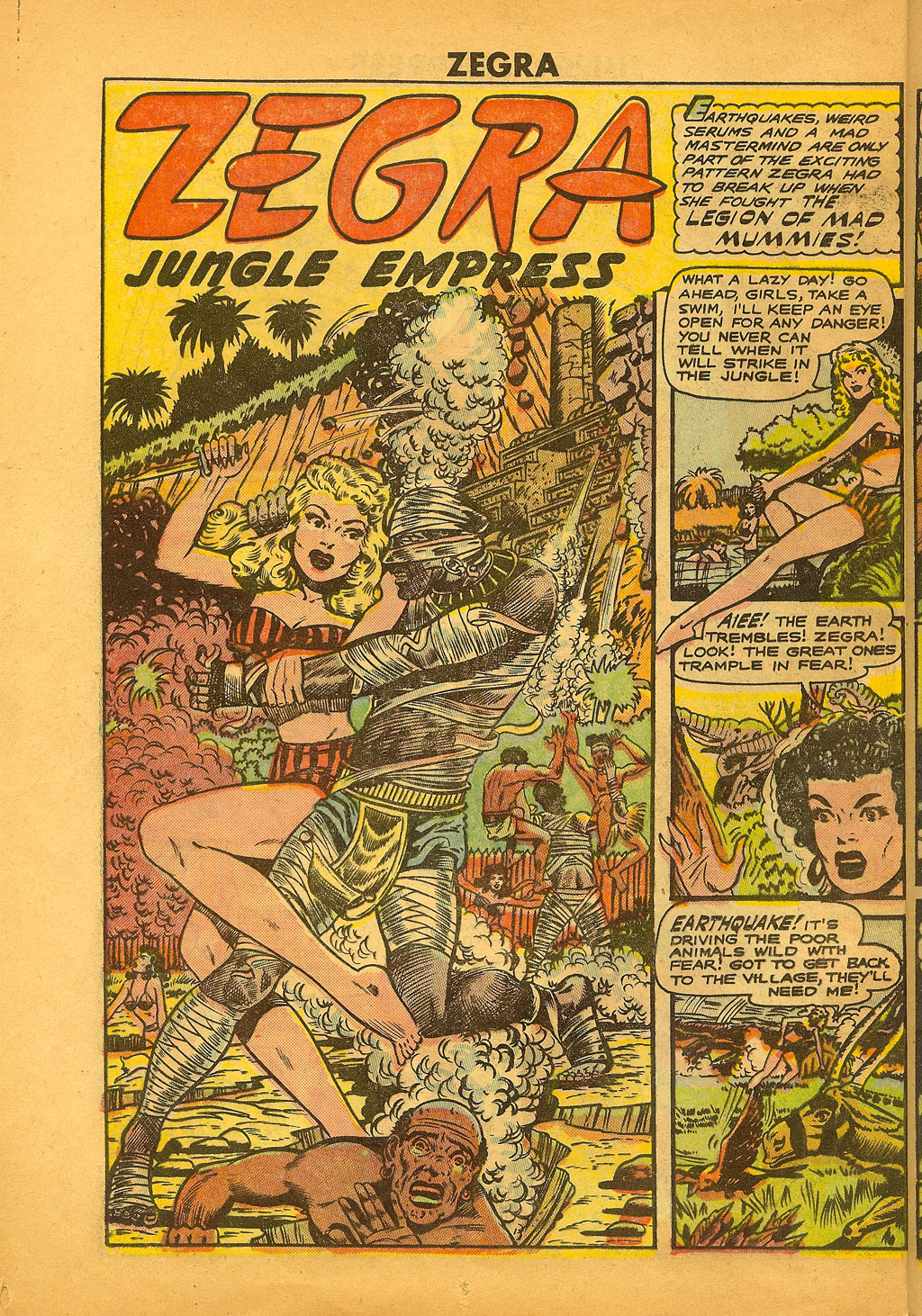Read online Zegra, Jungle Empress comic -  Issue #4 - 12