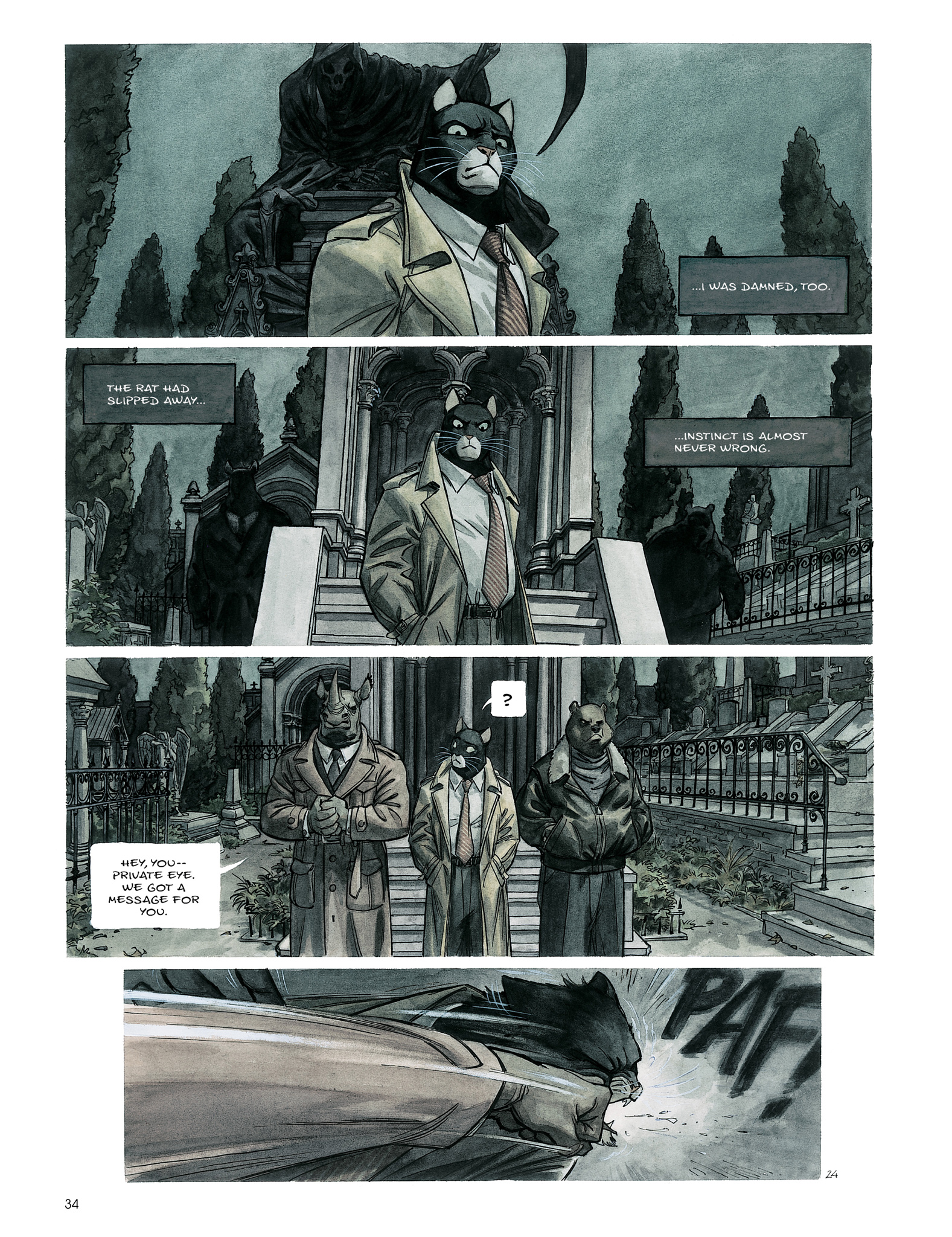 Read online Blacksad: The Collected Stories comic -  Issue # TPB (Part 1) - 36