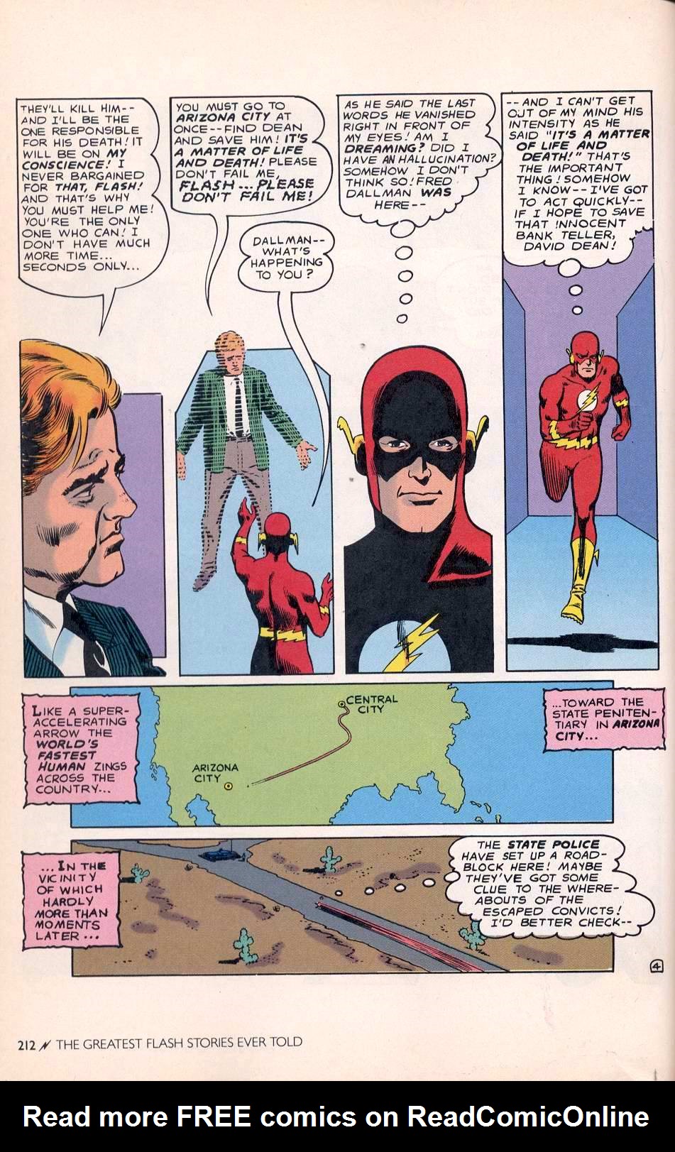 Read online The Greatest Flash Stories Ever Told comic -  Issue # TPB - 213