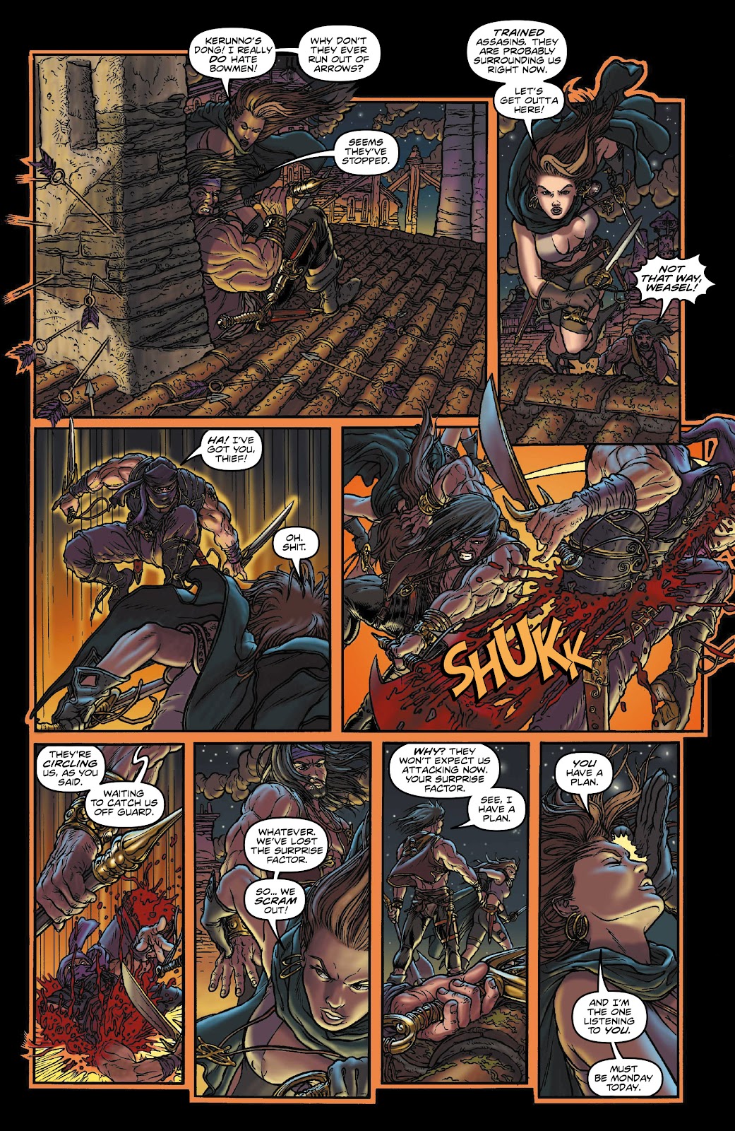 Rogues!: The Burning Heart issue 2 - Page 22