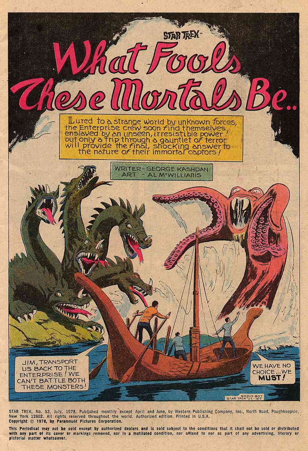 Read online Star Trek (1967) comic -  Issue #53 - 2