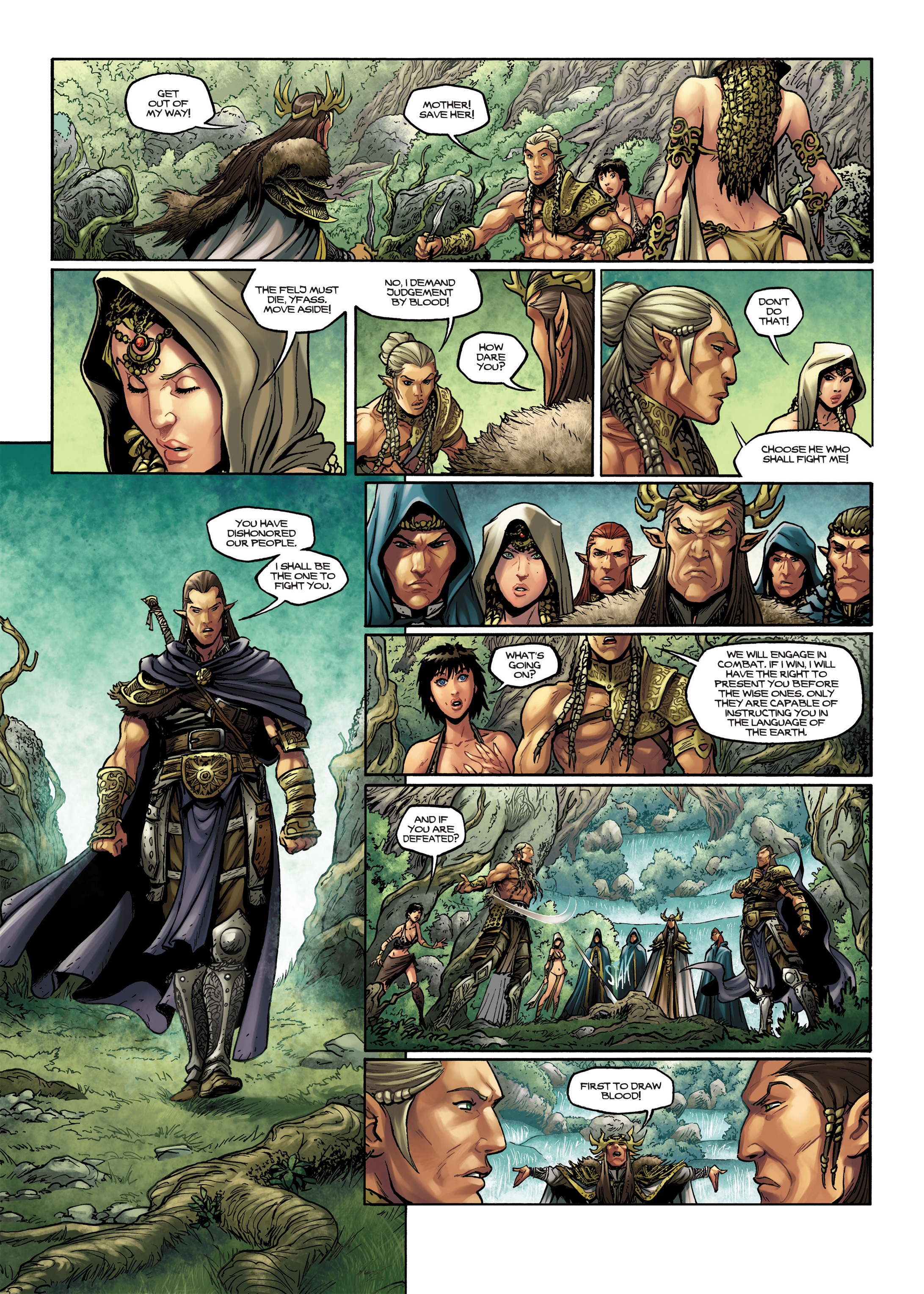 Read online Elves comic -  Issue #2 - 22