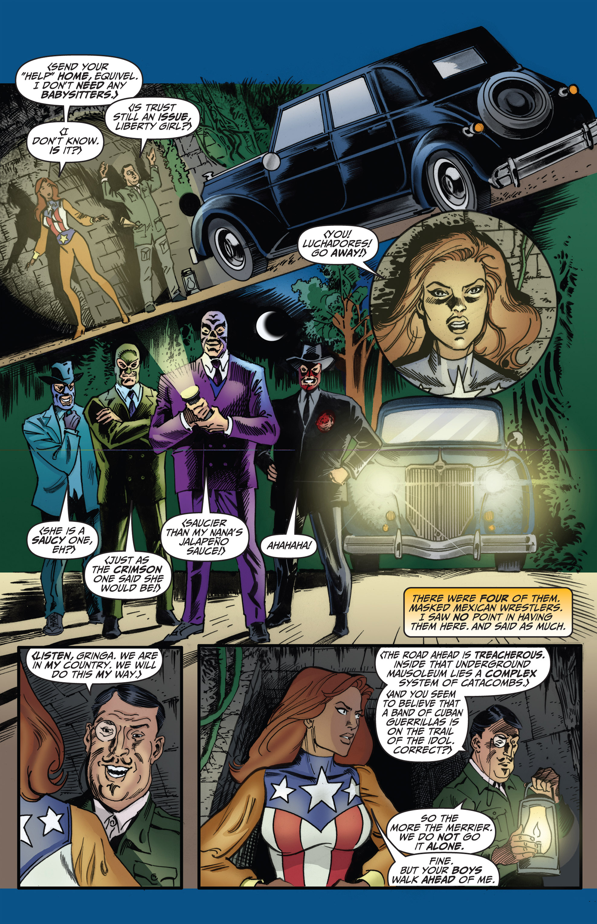 Read online Liberty Comics comic -  Issue #1 - 11