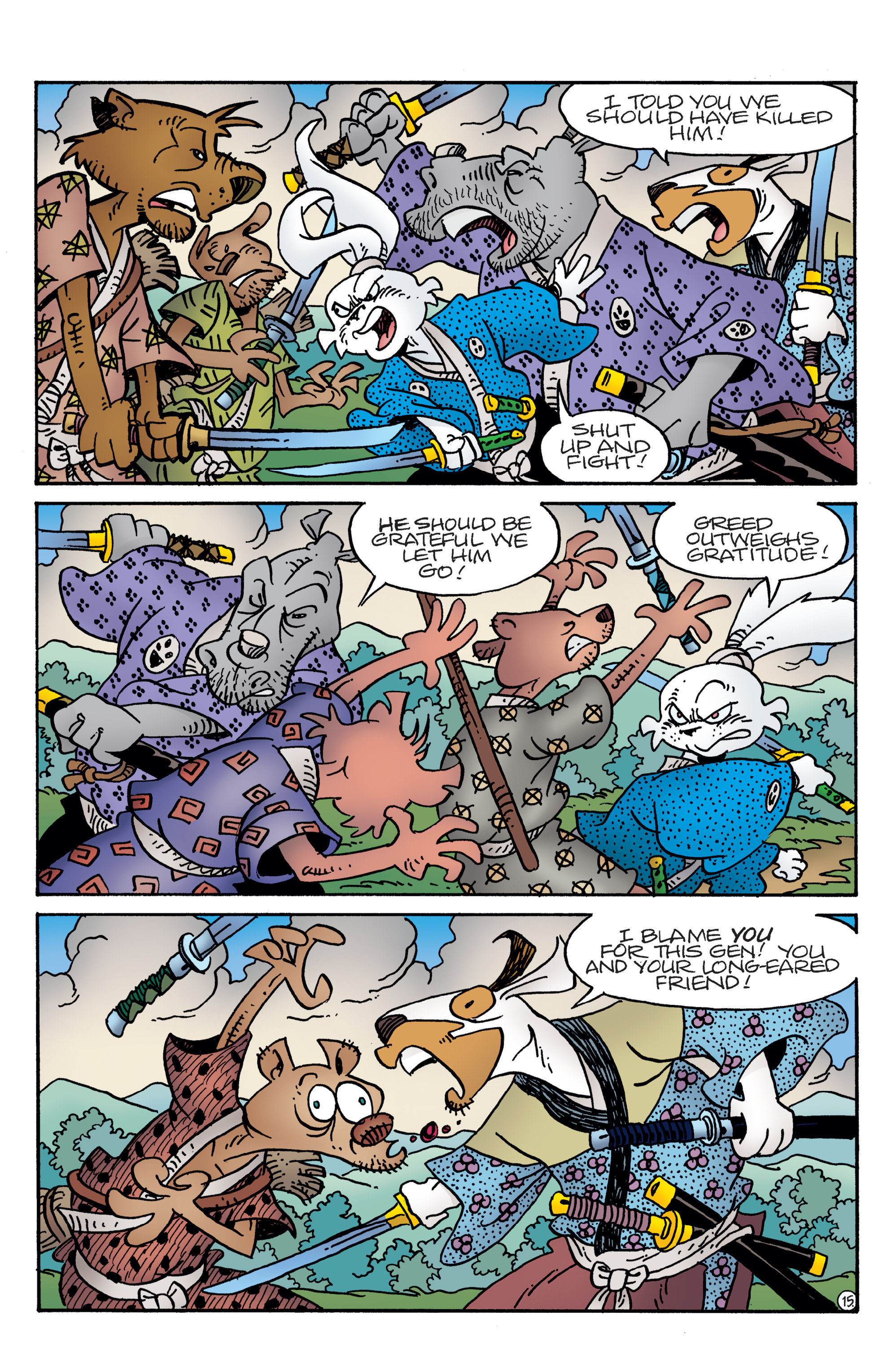 Read online Usagi Yojimbo (2019) comic -  Issue #7 - 17