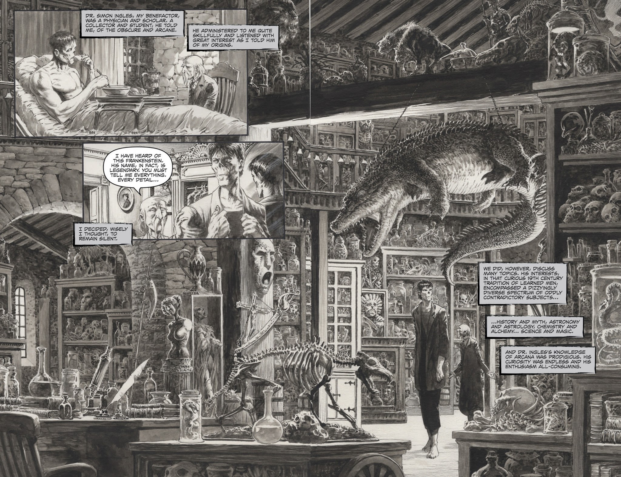 Read online Frankenstein Alive, Alive! comic -  Issue #2 - 7