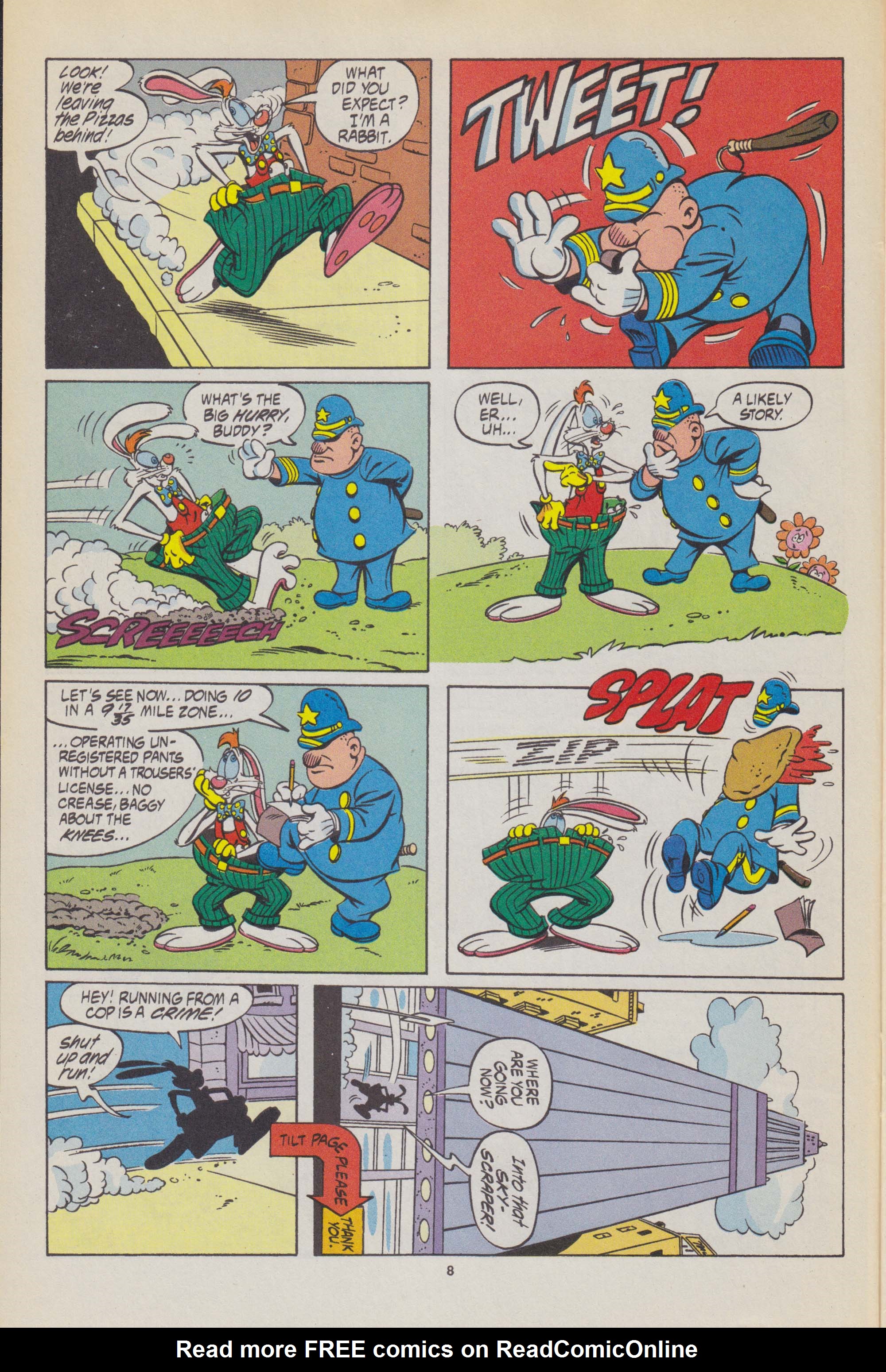 Read online Roger Rabbit's Toontown comic -  Issue #1 - 12