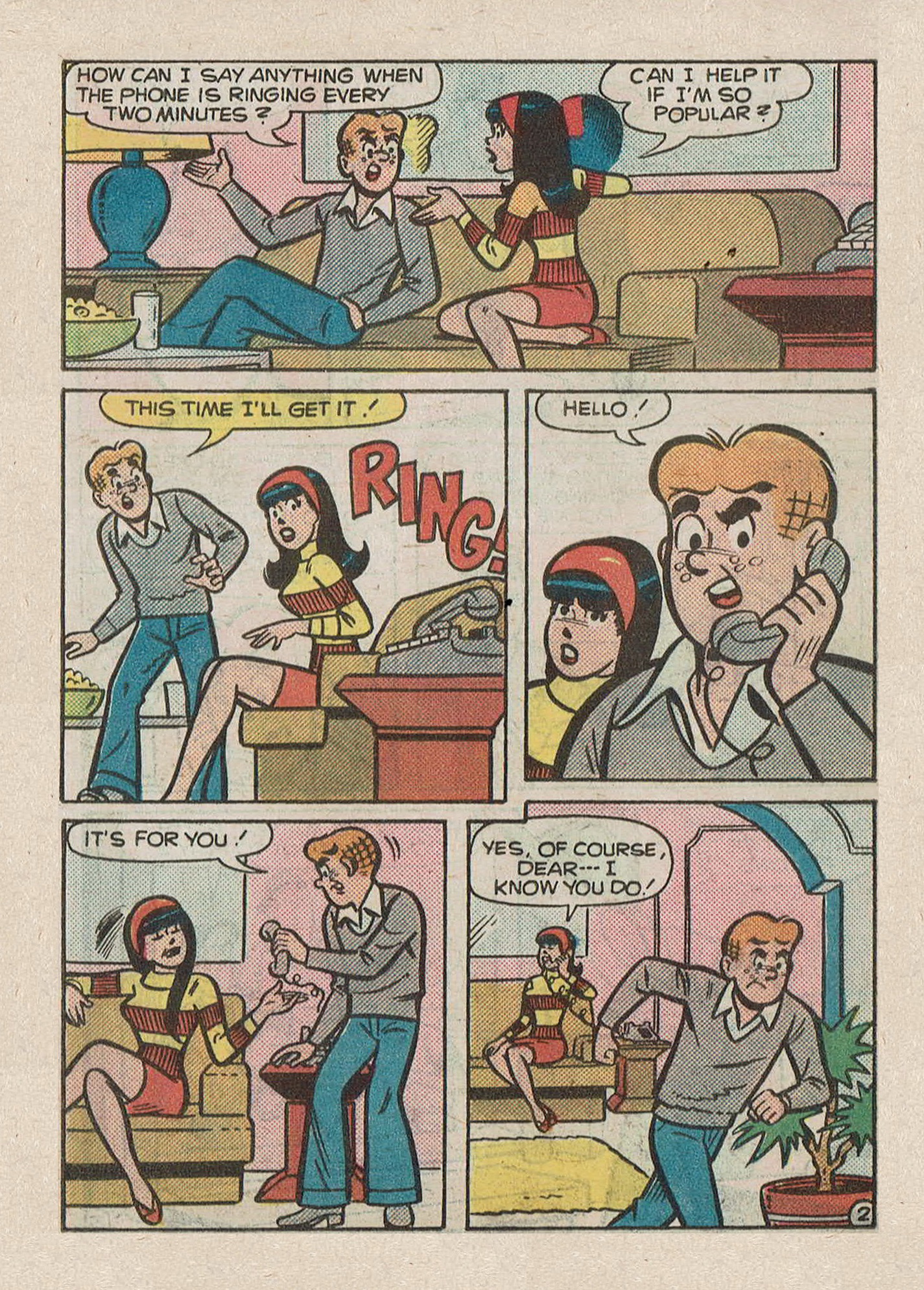 Read online Betty and Veronica Digest Magazine comic -  Issue #26 - 55