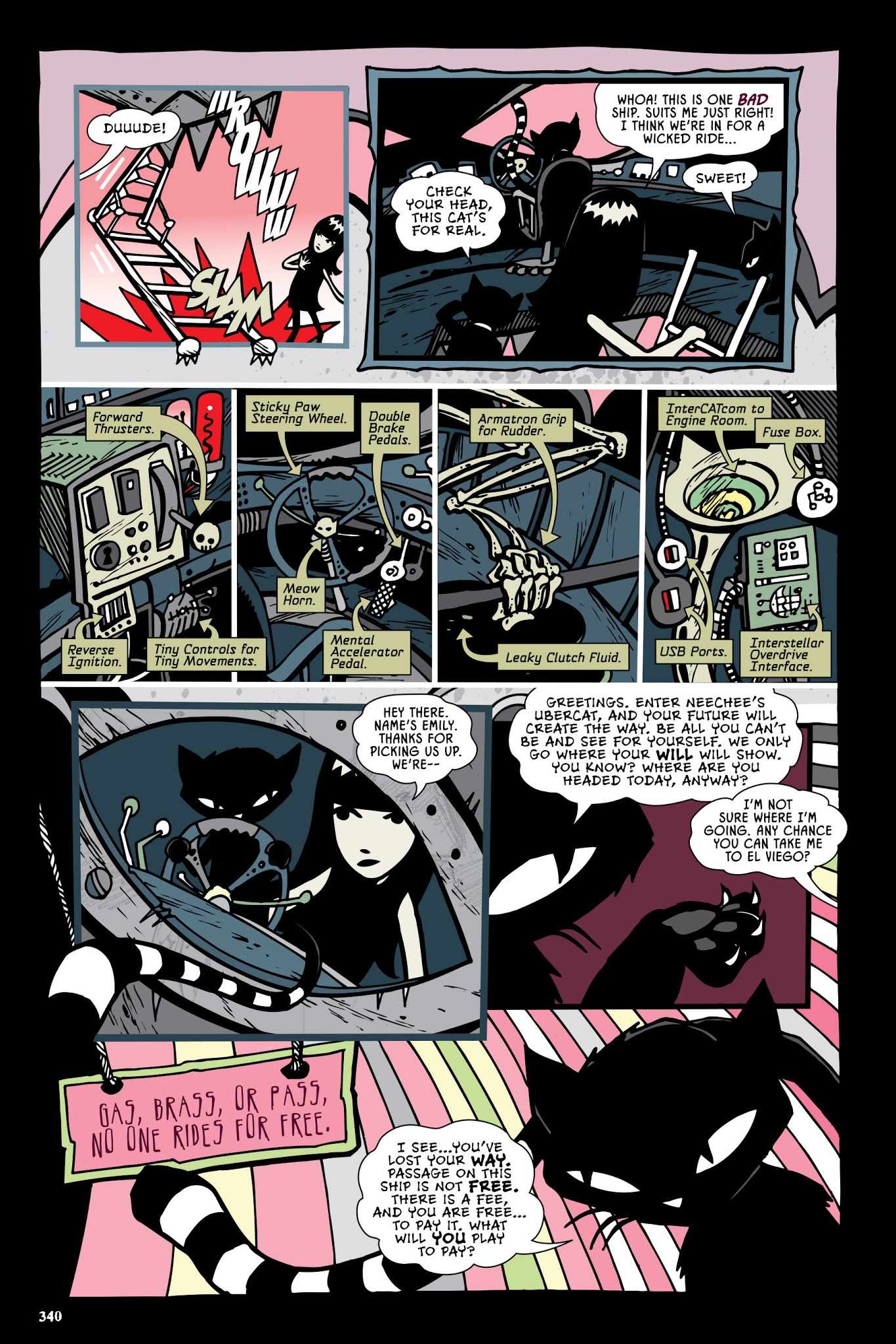 Read online The Complete Emily The Strange: All Things Strange comic -  Issue # TPB - 326