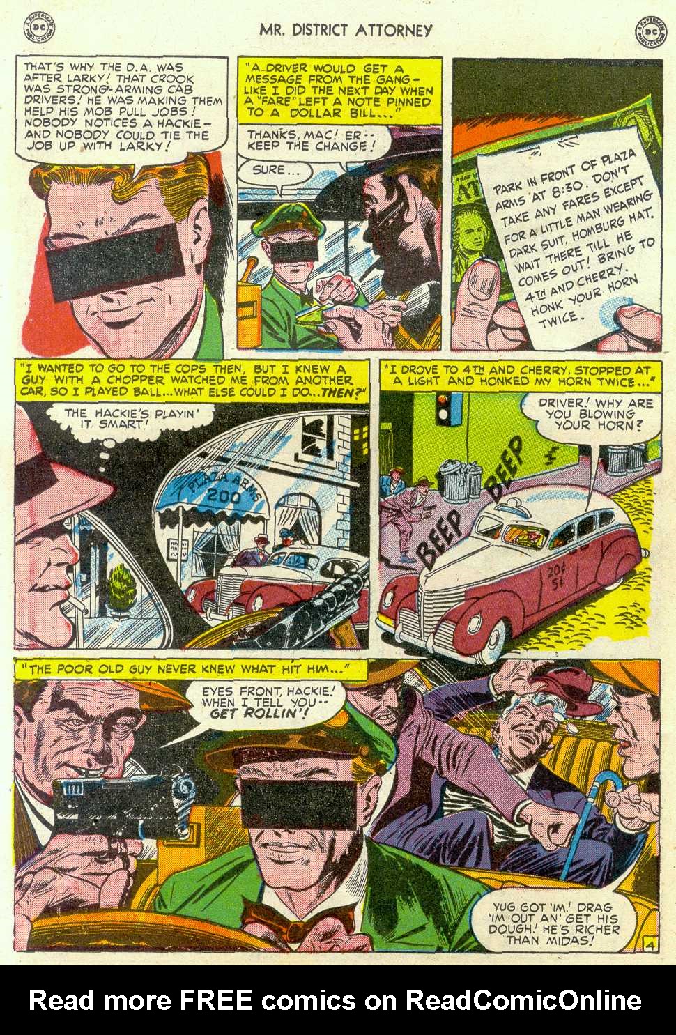 Read online Mr. District Attorney comic -  Issue #6 - 32