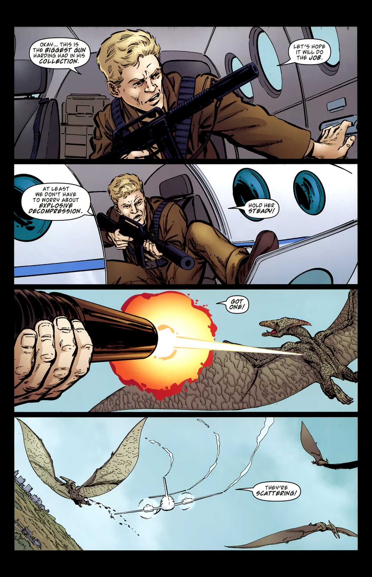 Read online Jurassic Park: The Devils in the Desert comic -  Issue #4 - 5