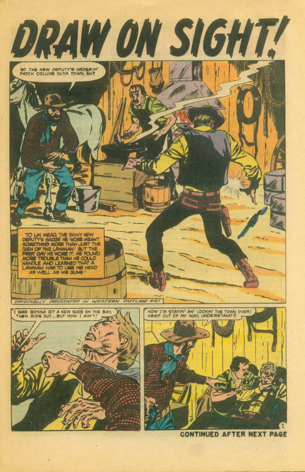 Read online Kid Colt Outlaw comic -  Issue #188 - 21