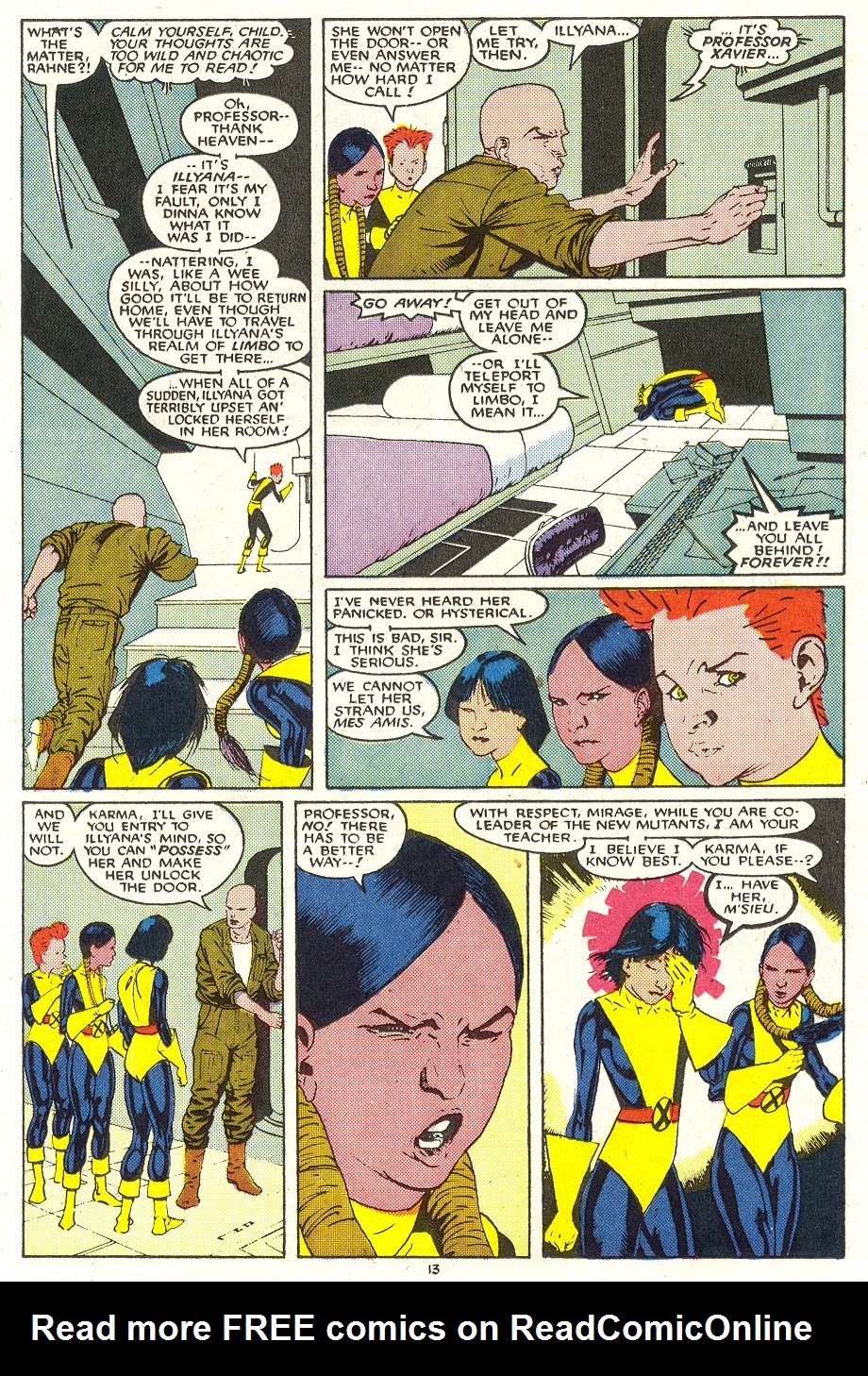 The New Mutants Issue #51 #58 - English 13