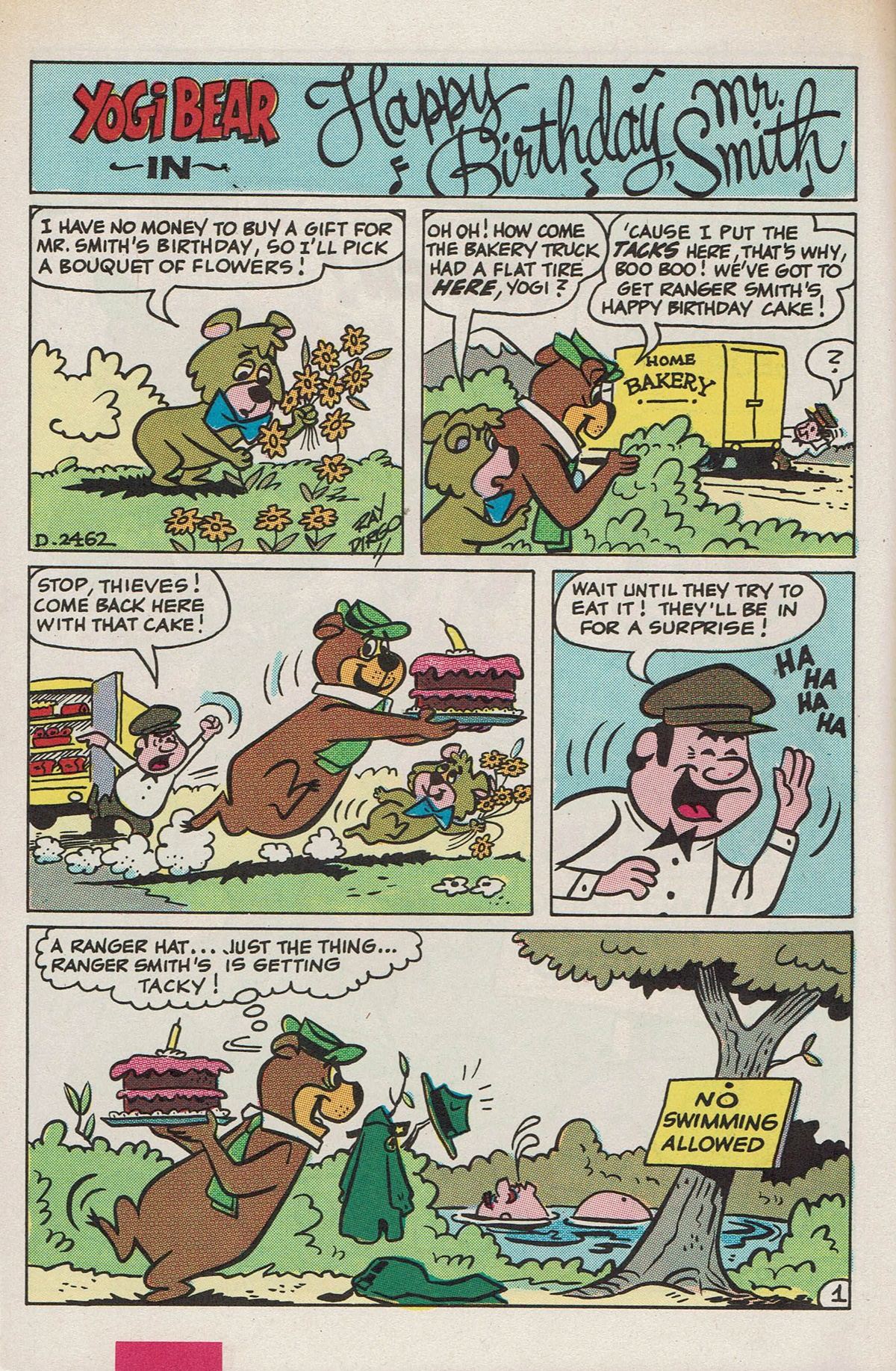 Read online Hanna Barbera Giant Size comic -  Issue #3 - 37