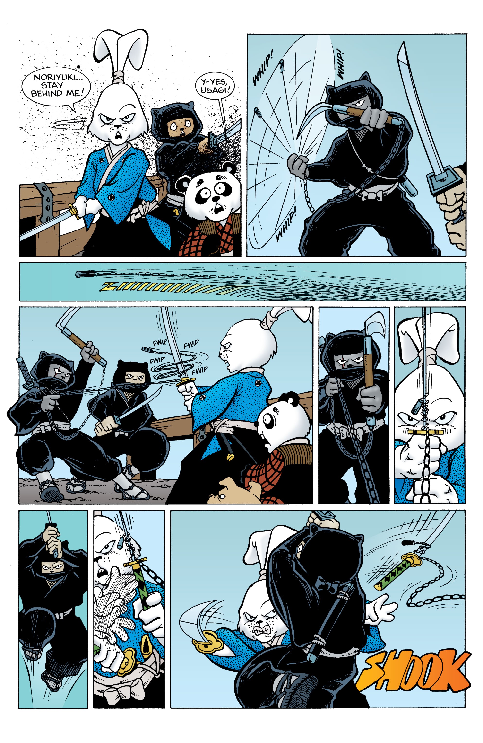 Read online Usagi Yojimbo Color Classics comic -  Issue #7 - 18