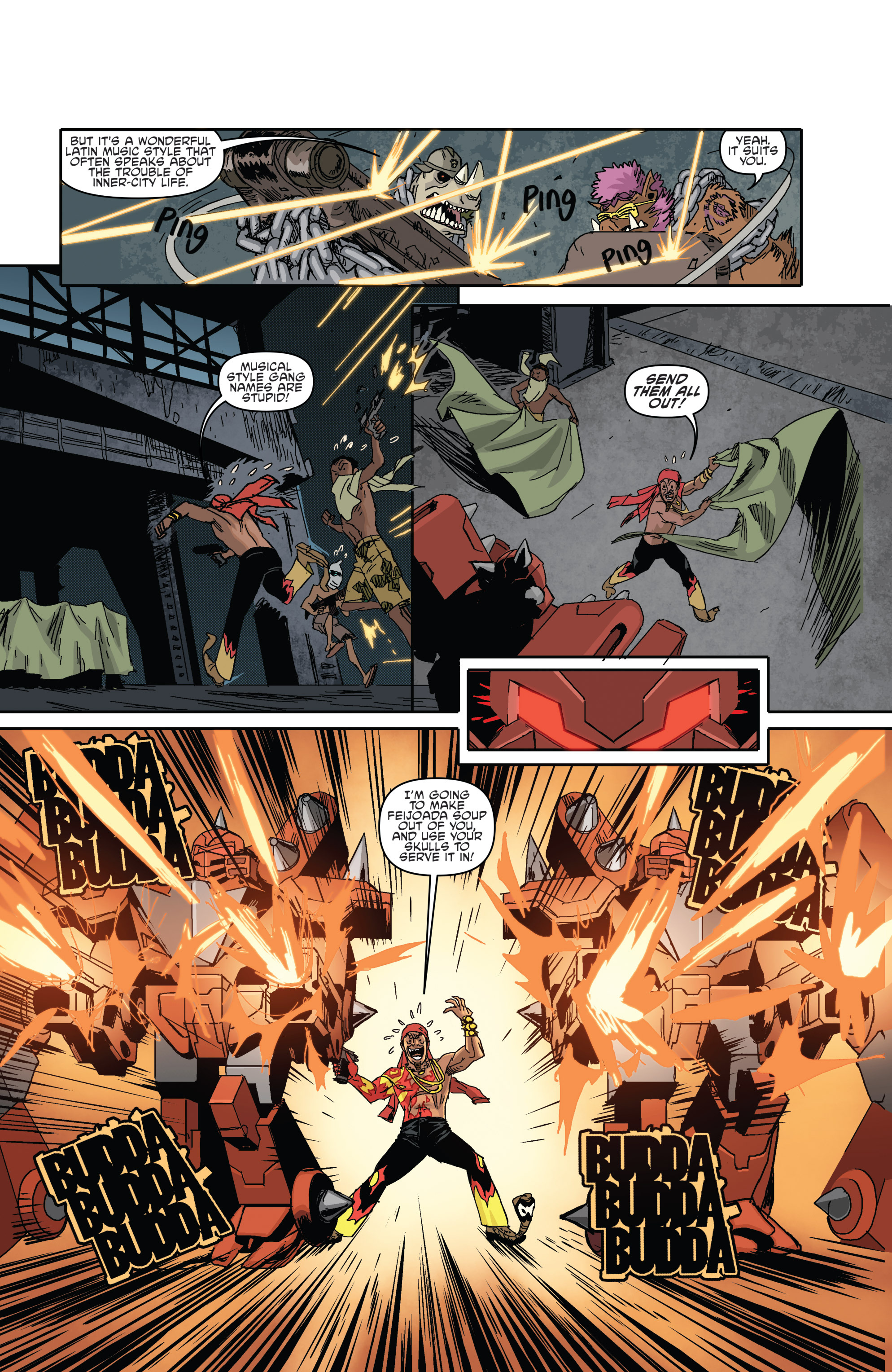 Read online Teenage Mutant Ninja Turtles Bebop & Rocksteady Destroy Everything comic -  Issue #1 - 9
