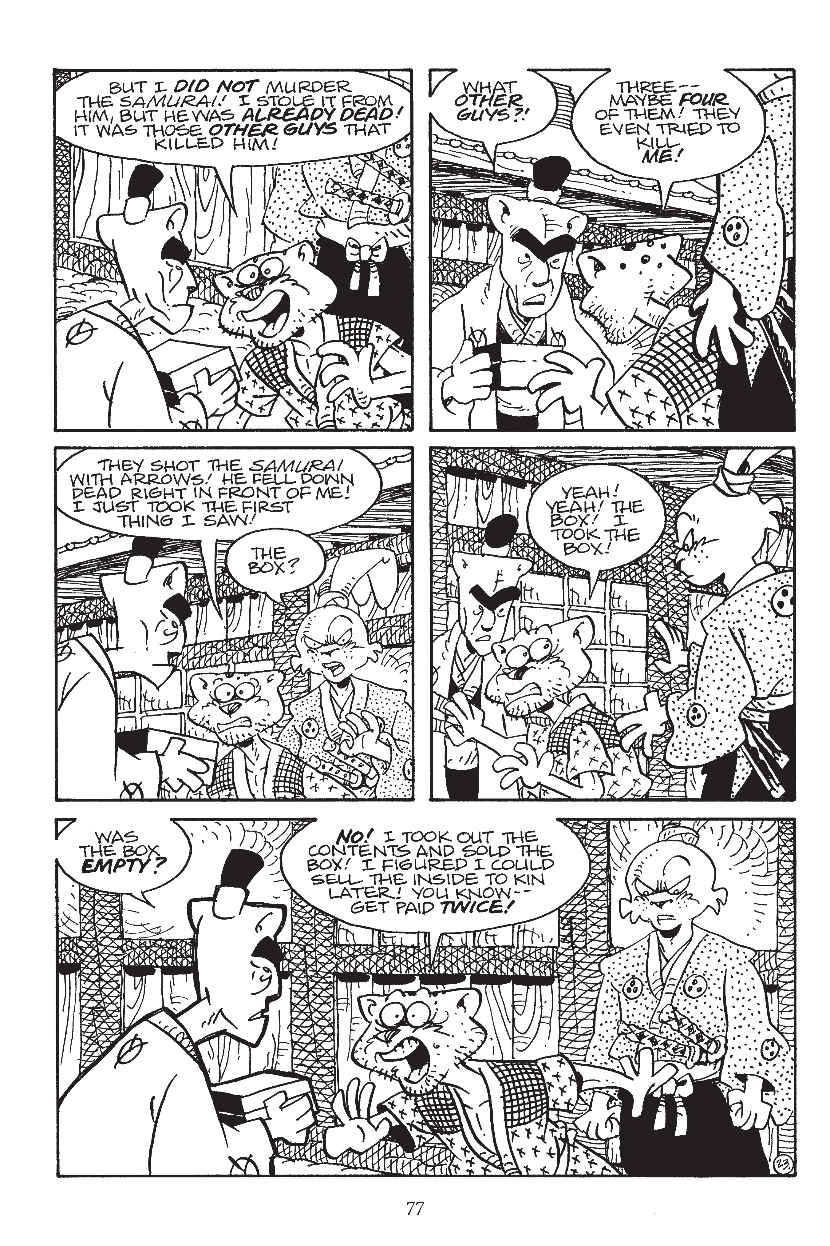 Read online Usagi Yojimbo: The Hidden comic -  Issue # _TPB (Part 1) - 76