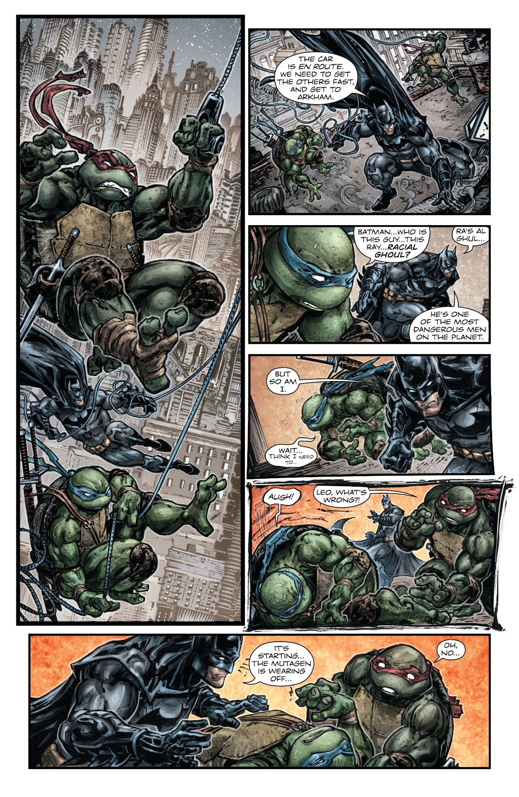 Batman/Teenage Mutant Ninja Turtles issue 5 - Page 7