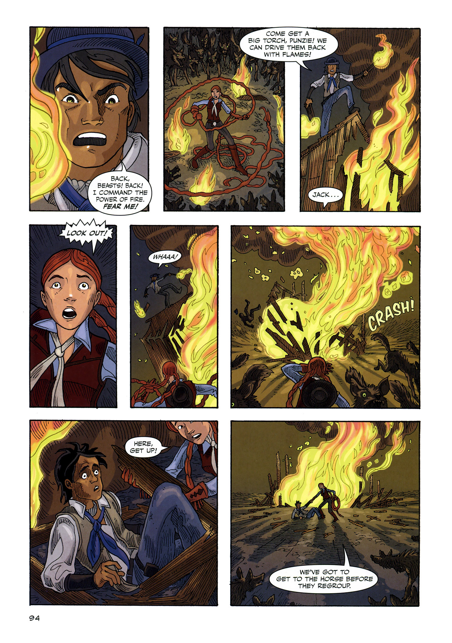 Read online Rapunzel's Revenge comic -  Issue # TPB - 96