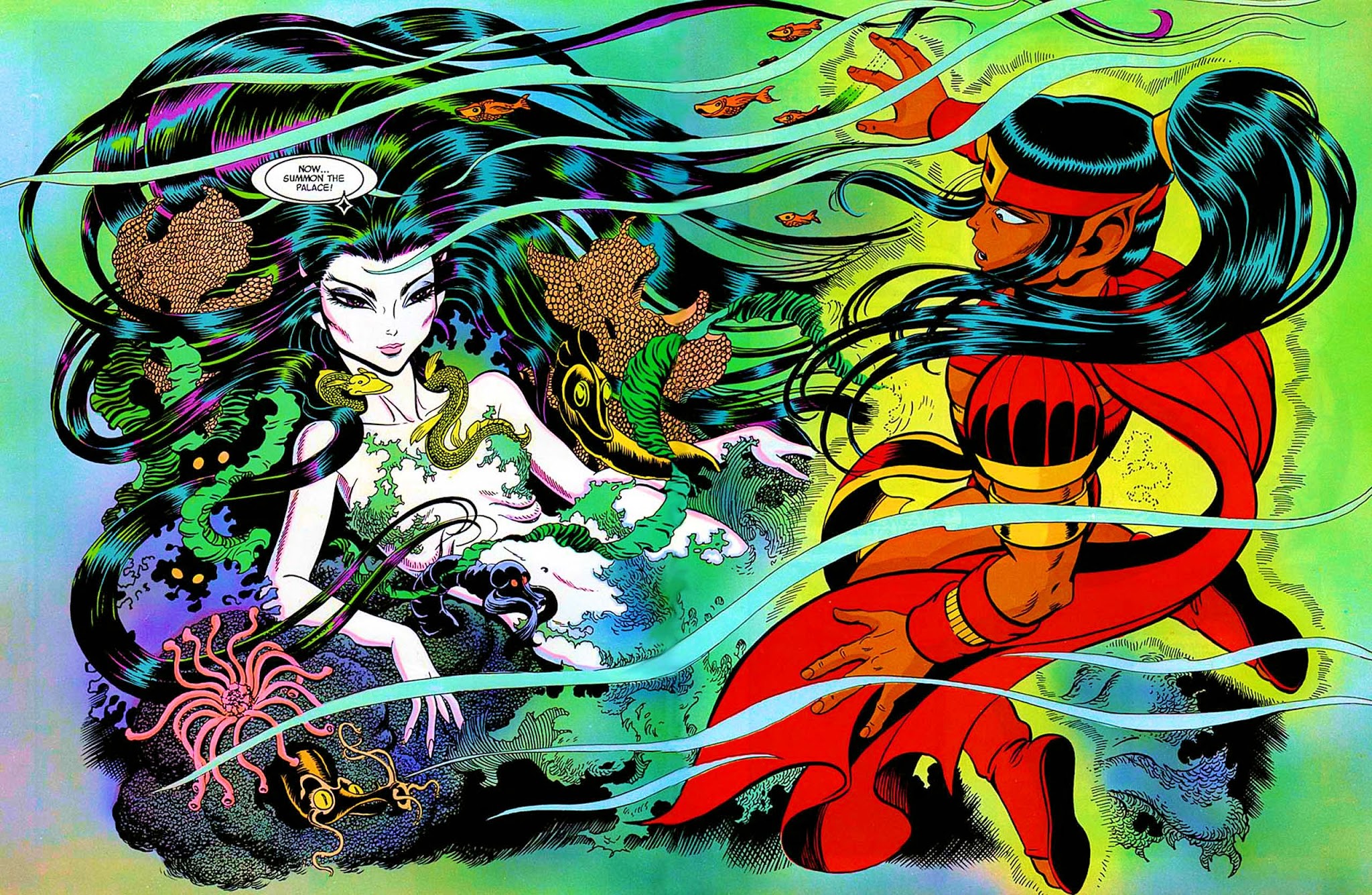 Read online ElfQuest: Kings of the Broken Wheel comic -  Issue #8 - 25